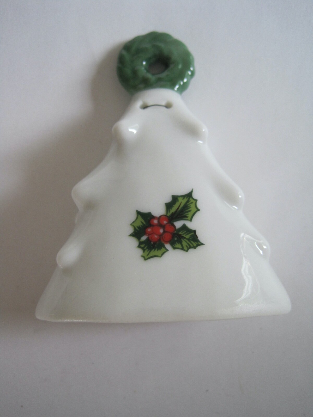 Lefton Holly Christmas Bell Japan EUC Lefton Holly Christmas Bell Japan EUC