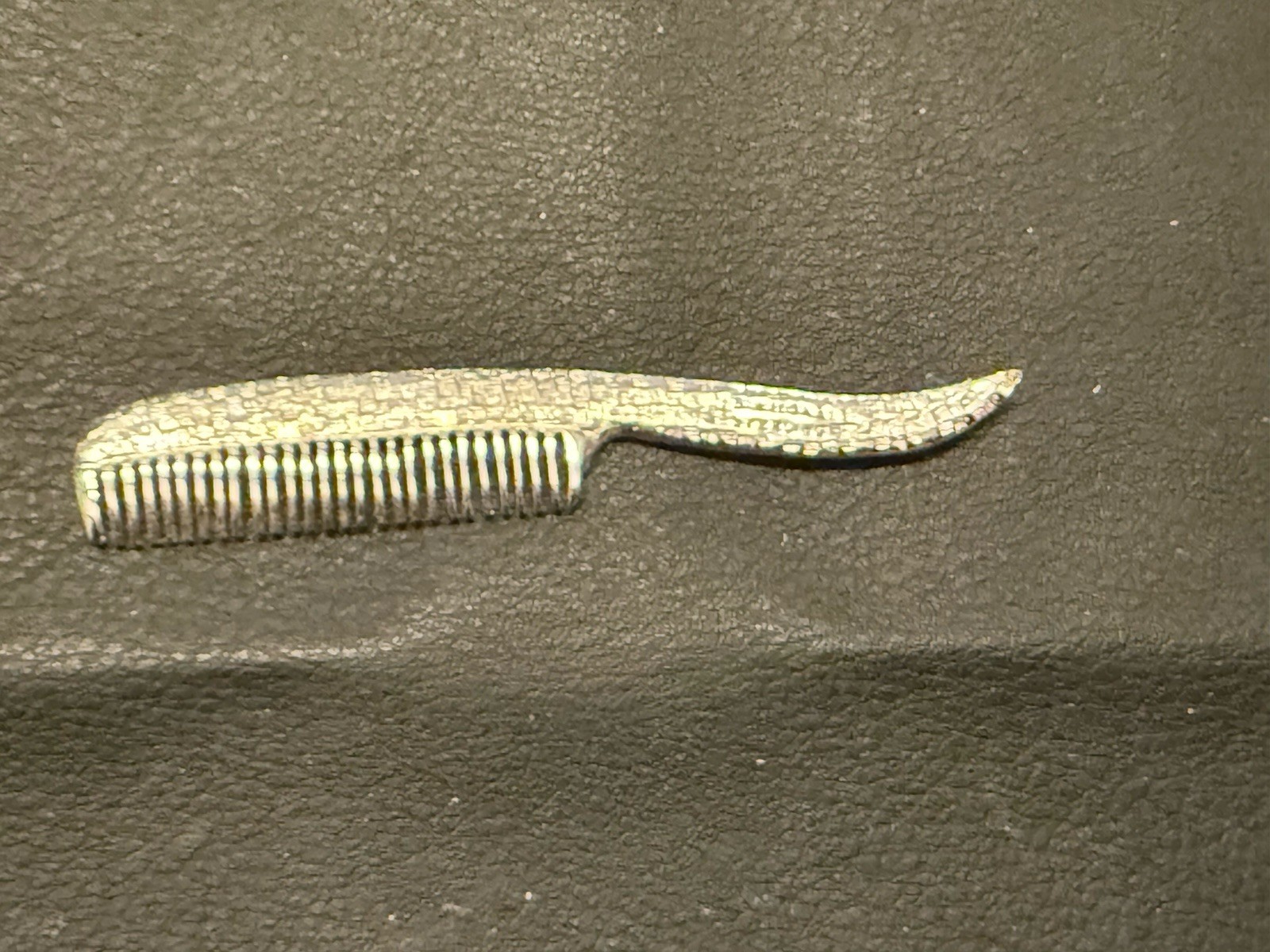 Vintage Simmons Sterling Silver Mustache Comb Pocket Grooming Comb 2.75” Vintage Simmons Sterling Silver Mustache Comb Pocket Grooming Comb 2.75”