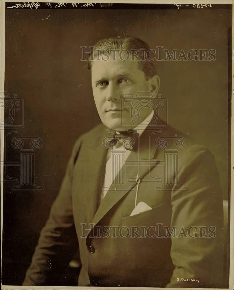 1919 Press Photo William Appleton, British Merchant Seamen chairman. - kfx35706