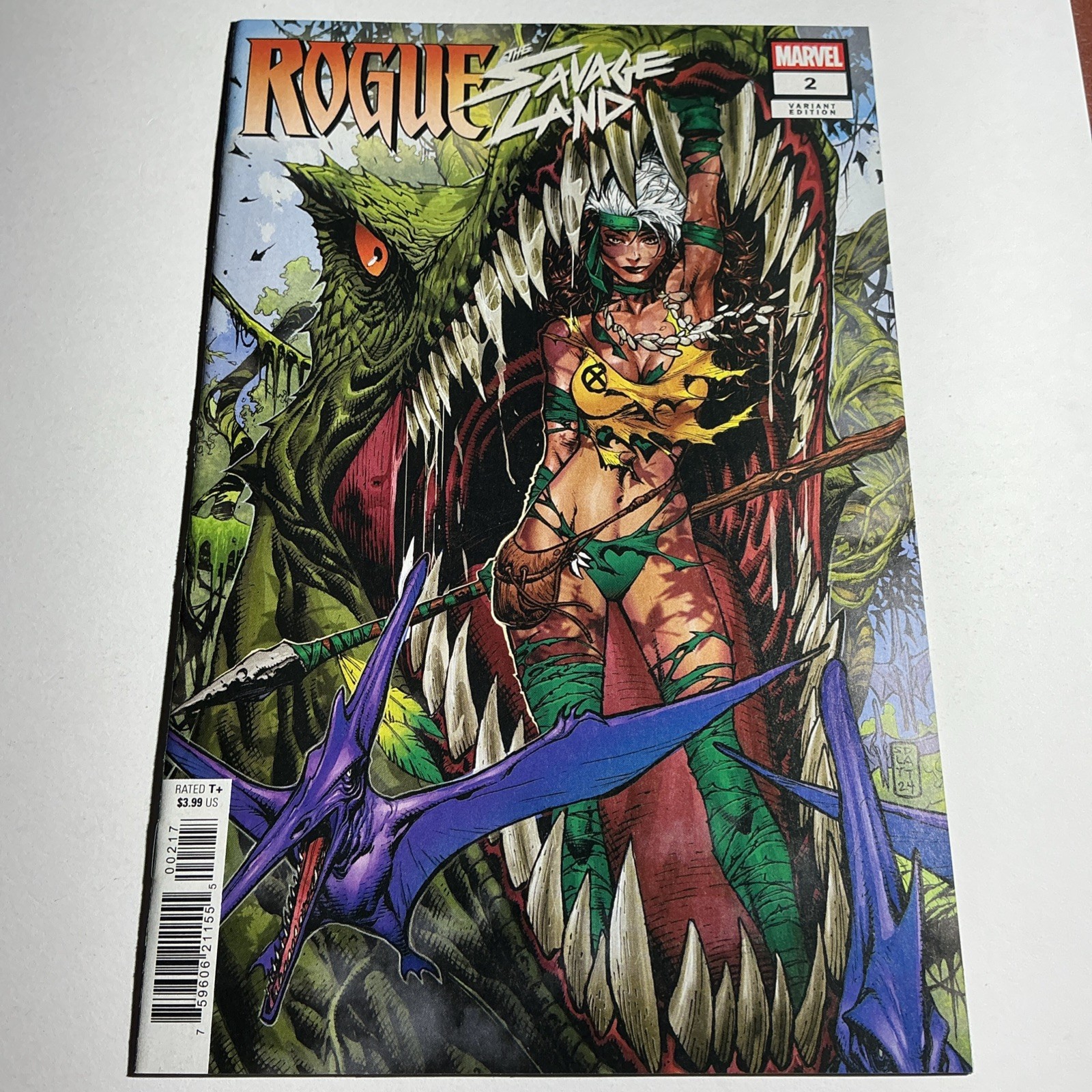 Rogue: the Savage Land #2 Stephen Platt Cover (Marvel Comics 2025) NM 1:25 Comic