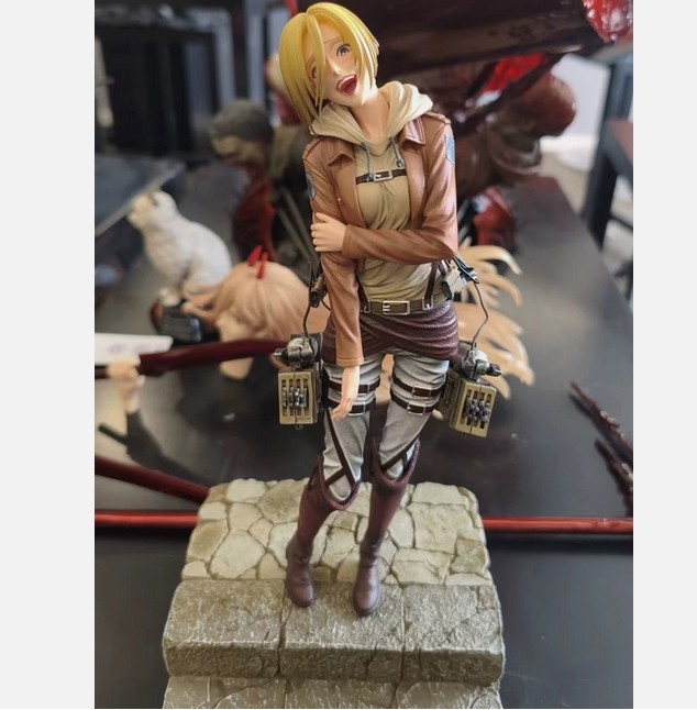 TF Studio Attack On Titan Annie Leonhart Model In Stock H31cm ModelPower Recast