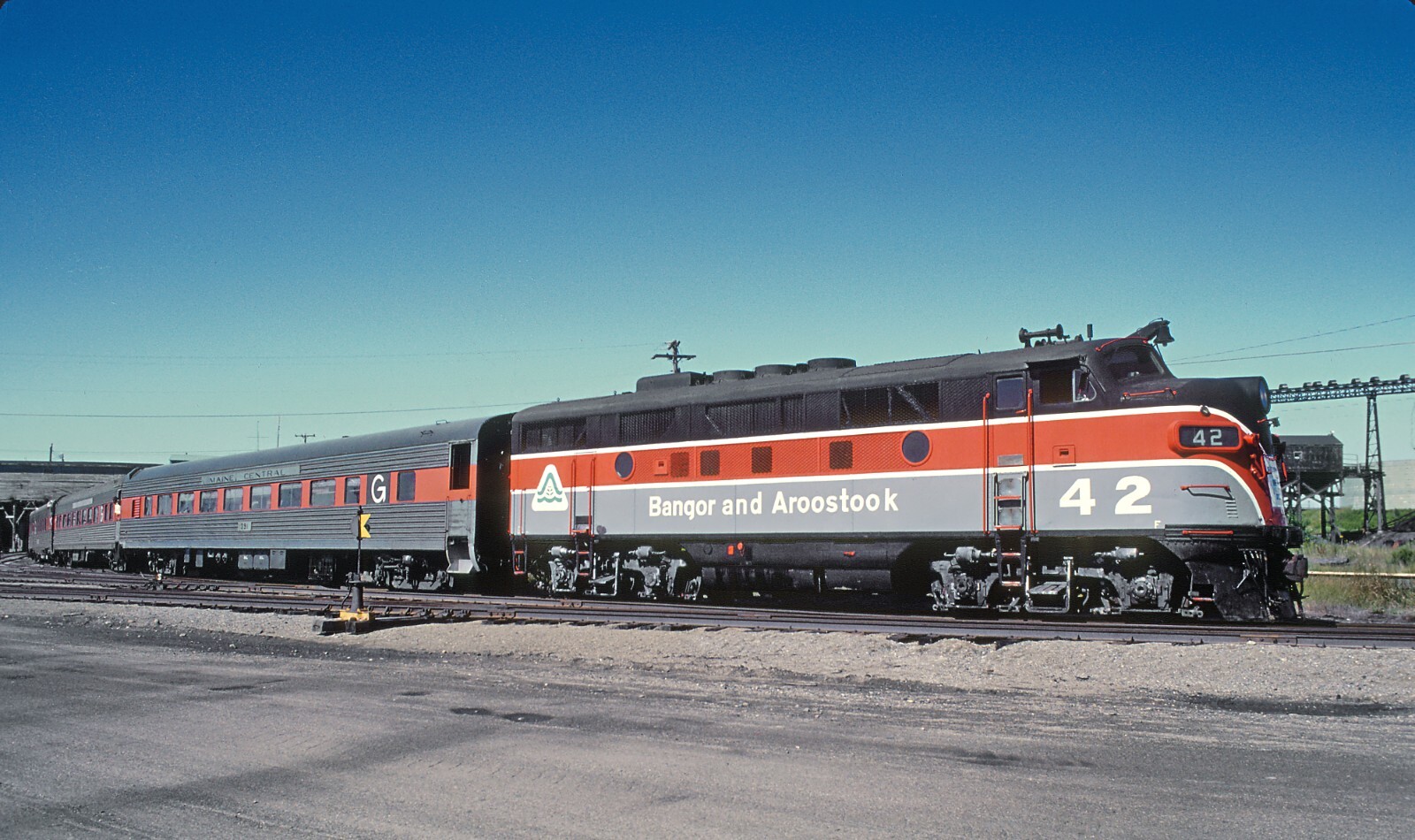 BAR 42 F3A Mass Bay RRE Fantrap at Searsport, Me in July 1985 5 x 7 Photo