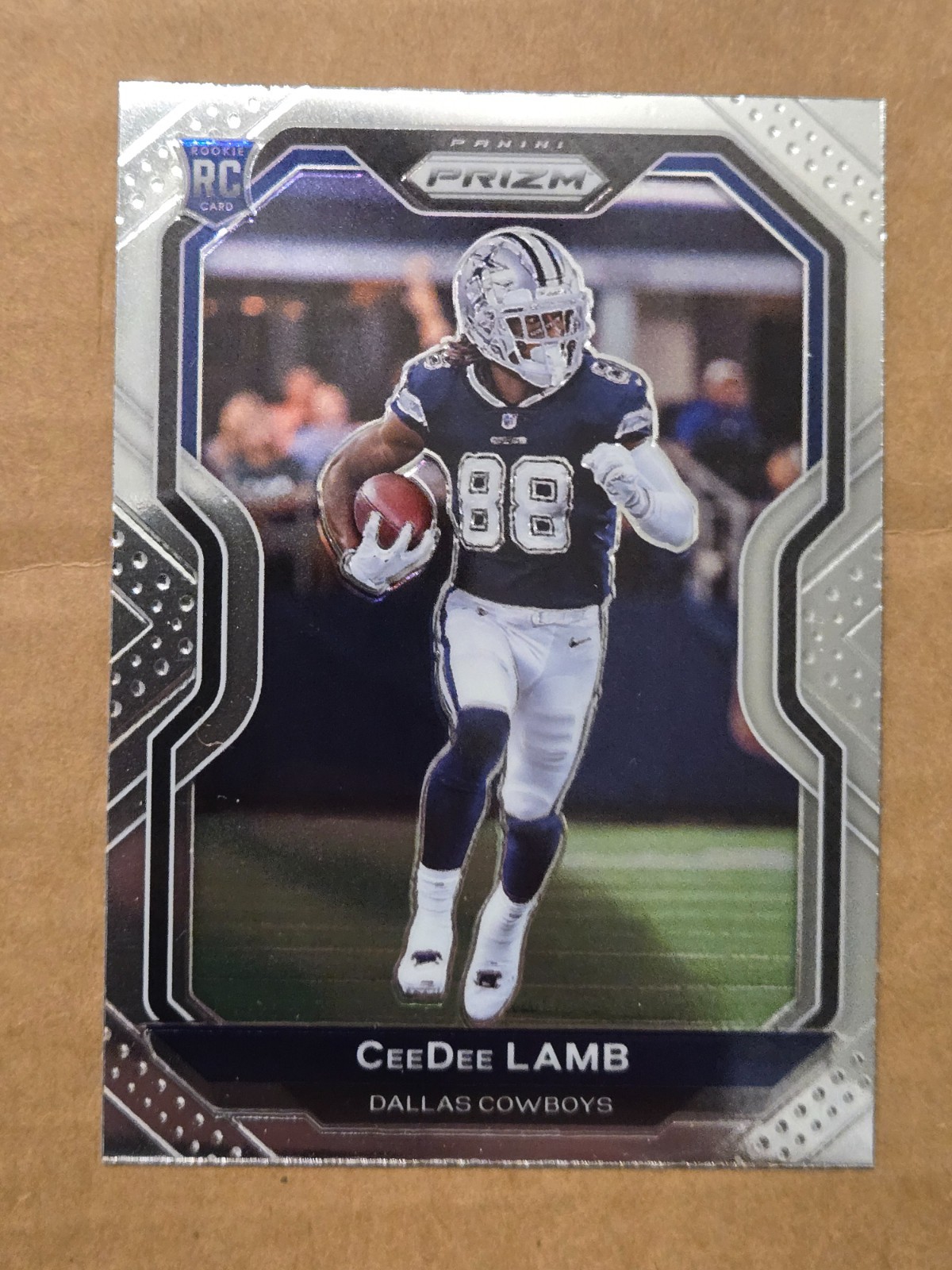 2020 PANINI PRIZM CEEDEE LAMB ROOKIE CARD RC #335
