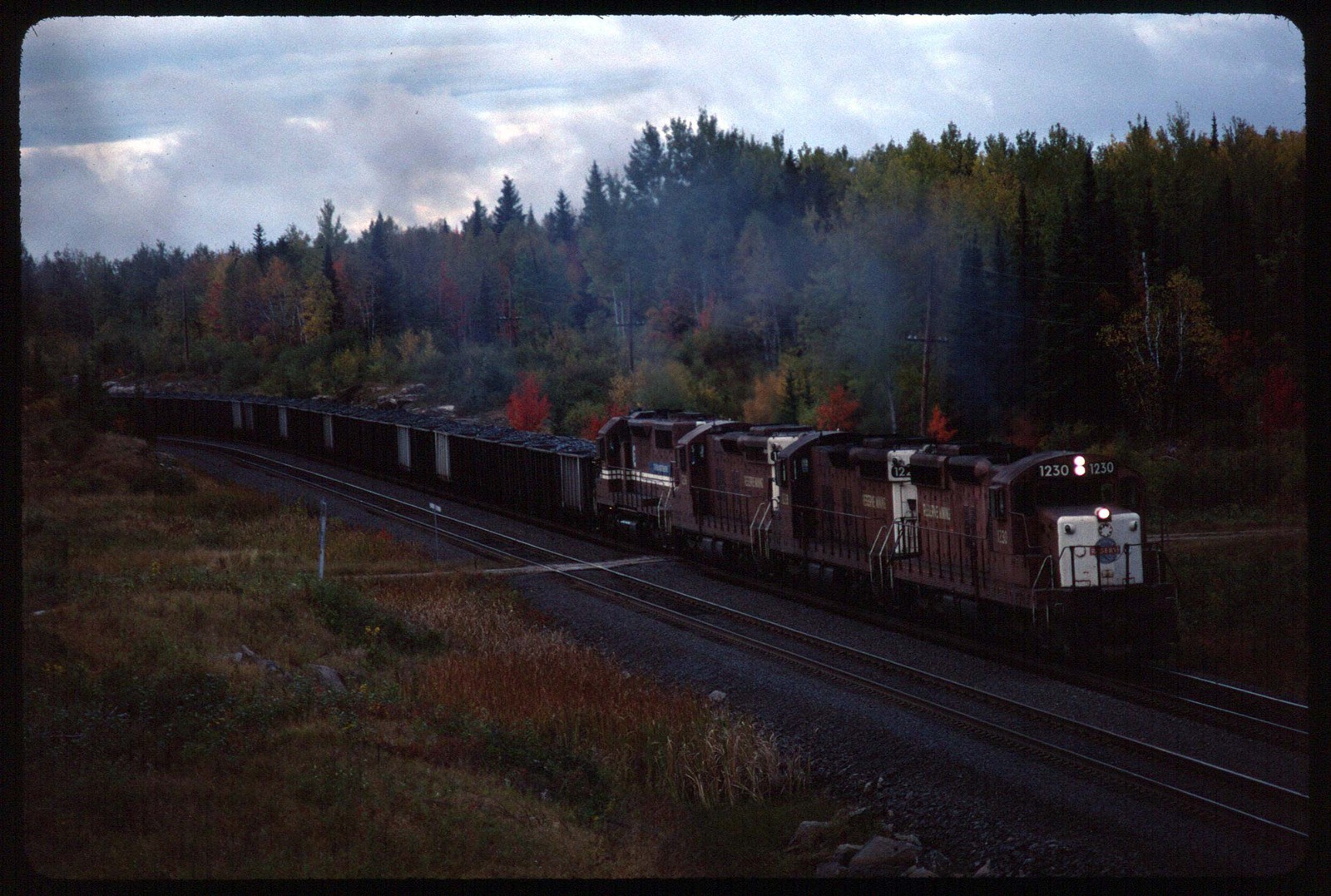 Original Rail Slide - RMX Reserve Mining 1230+ Babbitt MN 9-29-1990