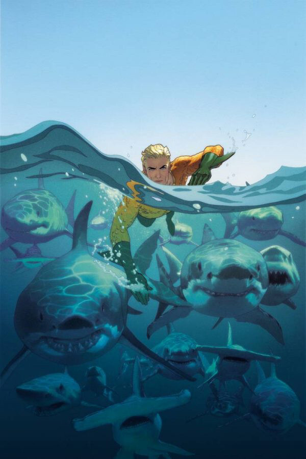 AQUAMAN and MERA  in a lot of 2 vintage (1990s or earlier) superhero comic books
