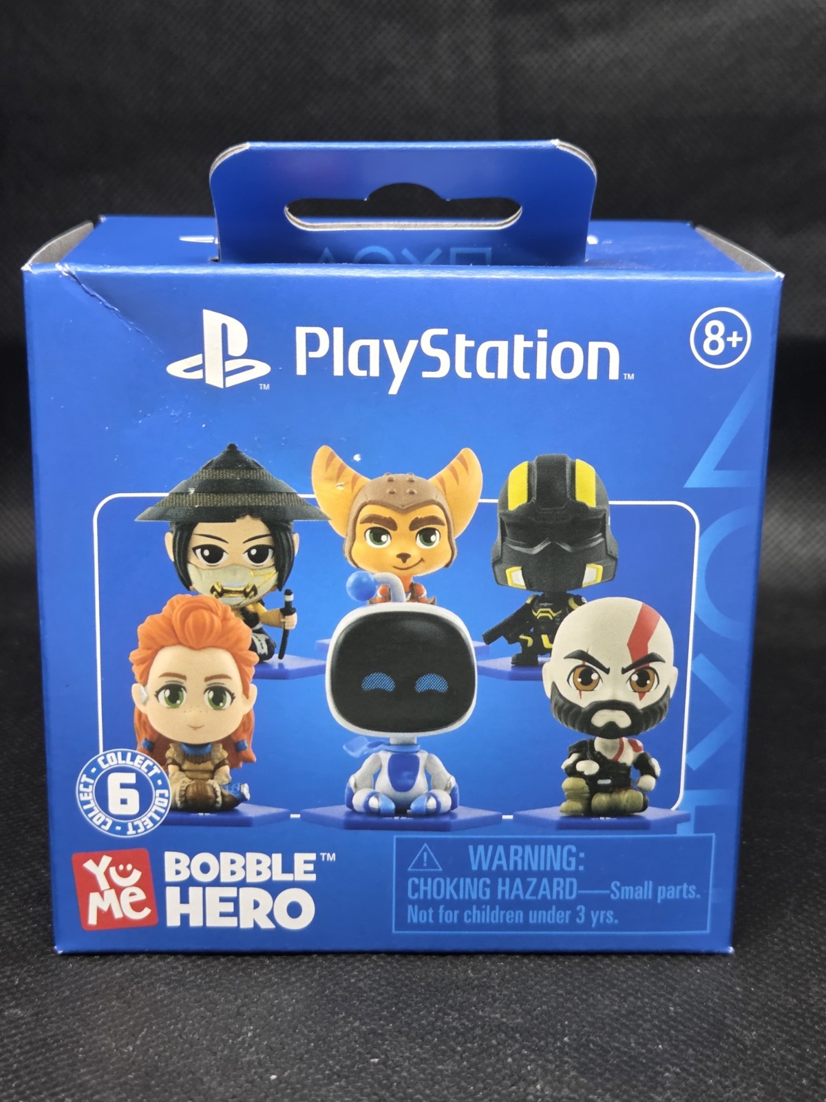 YuMe Sony PlayStation Bobble Head Hero Box Blind Box Series YuMe Sony PlayStation Bobble Head Hero Box Blind Box Series