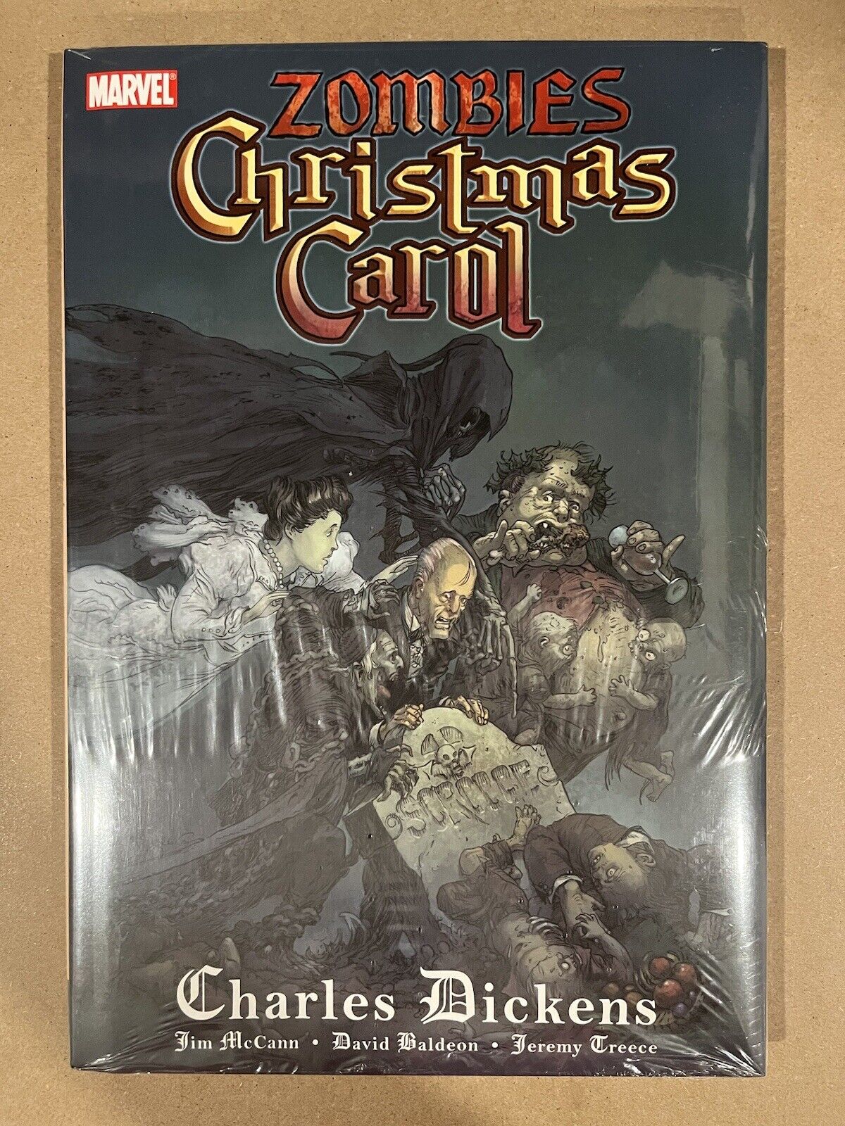 Zombies Christmas Carol Charles Dickens Marvel Comics HC Hard Cover New Sealed