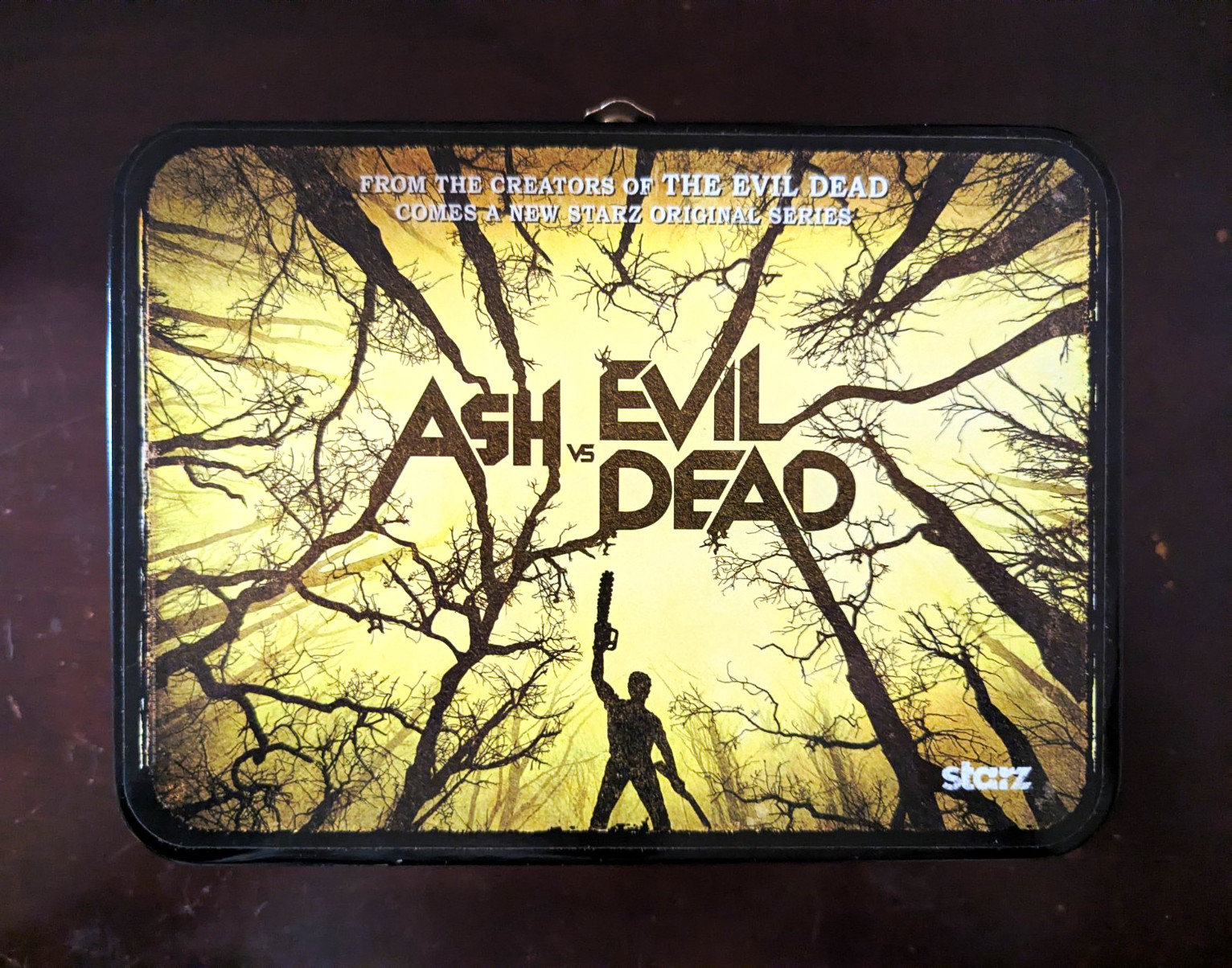 Ash vs Evil Dead Tin Metal Lunchbox Army of Darkness Starz