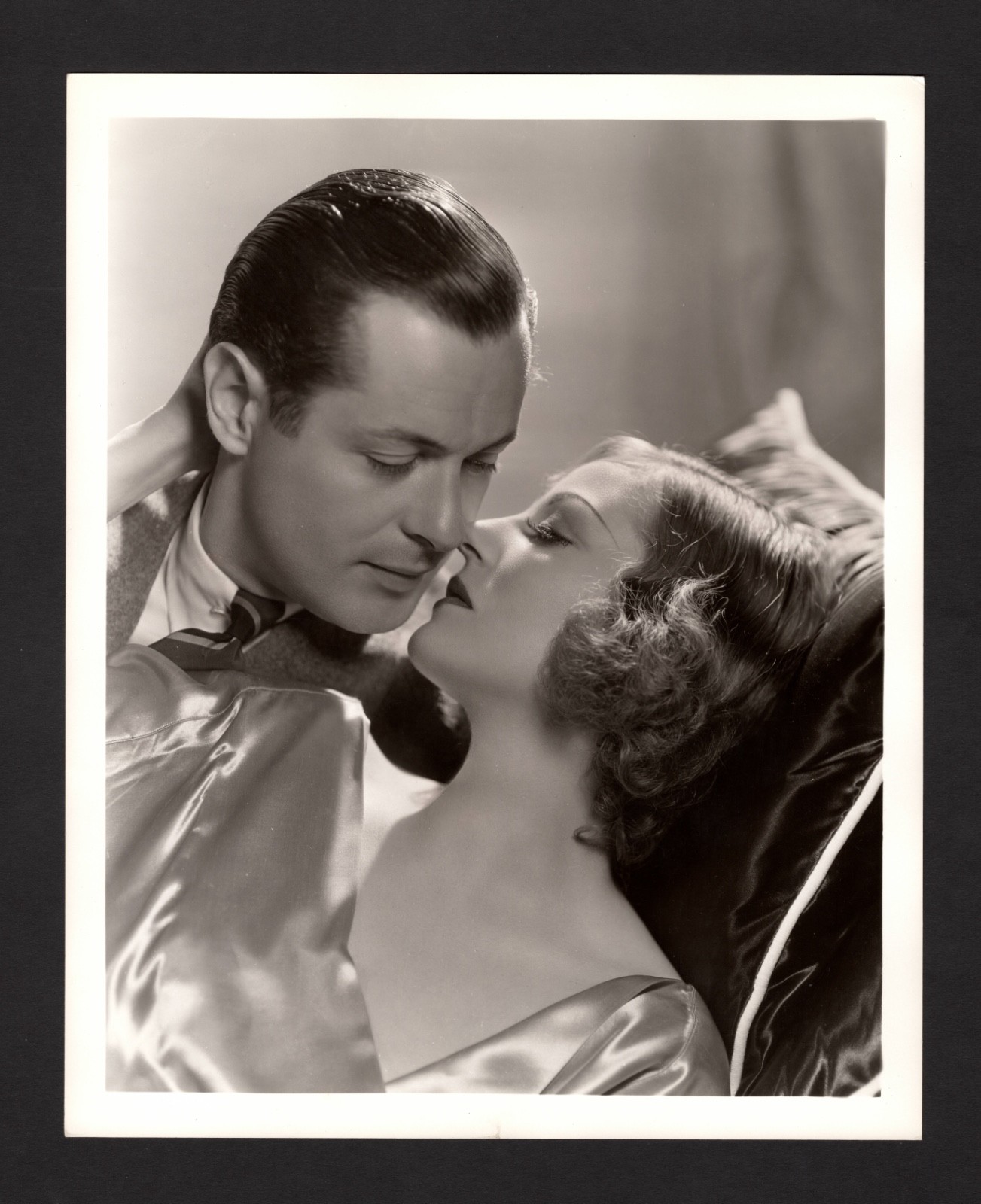 C1932 DECO TALLULAH BANKHEAD ROBERT MONTGOMERY FAITHLESS CLARENCE BULL MGM PHOTO