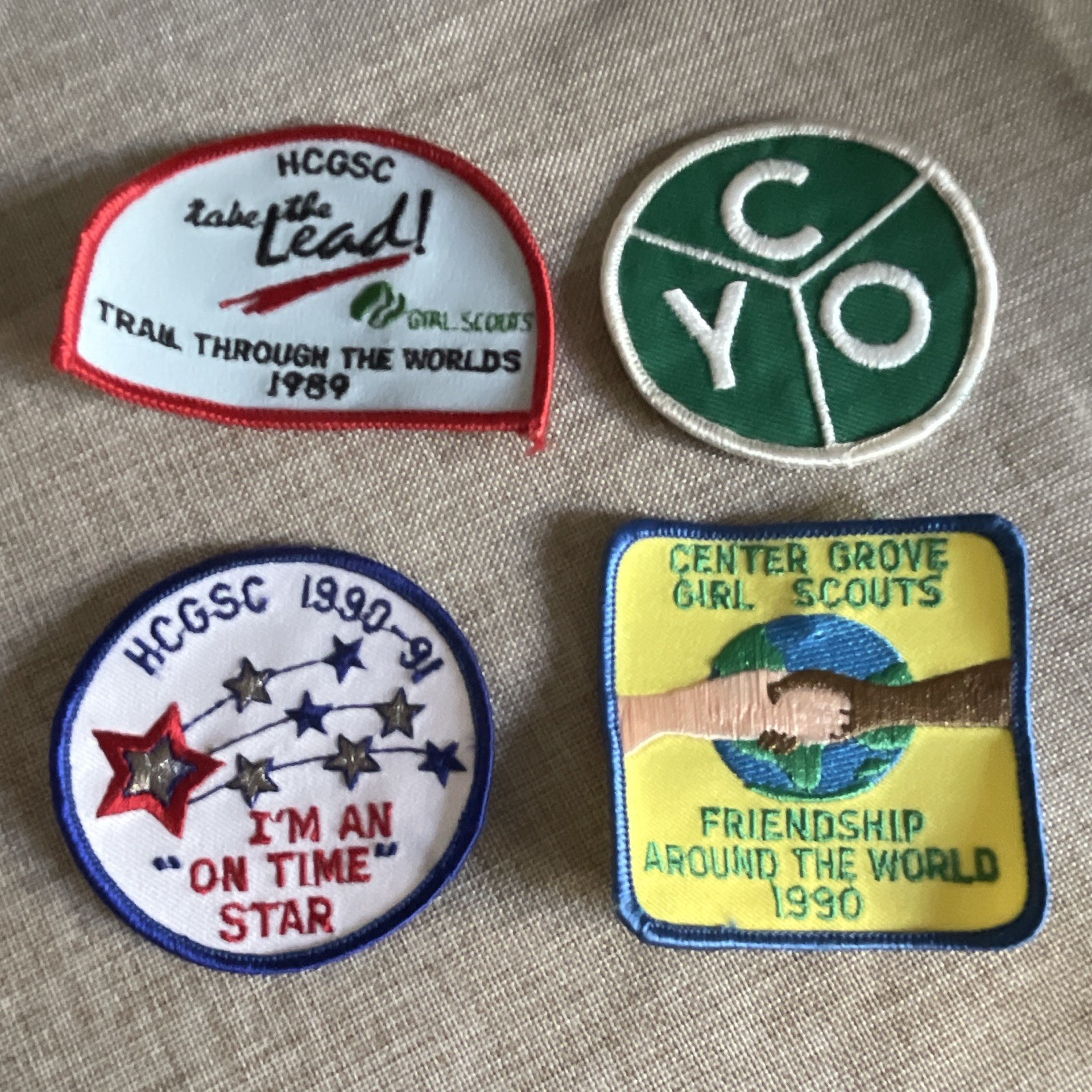 Vintage Girl Scout Patches