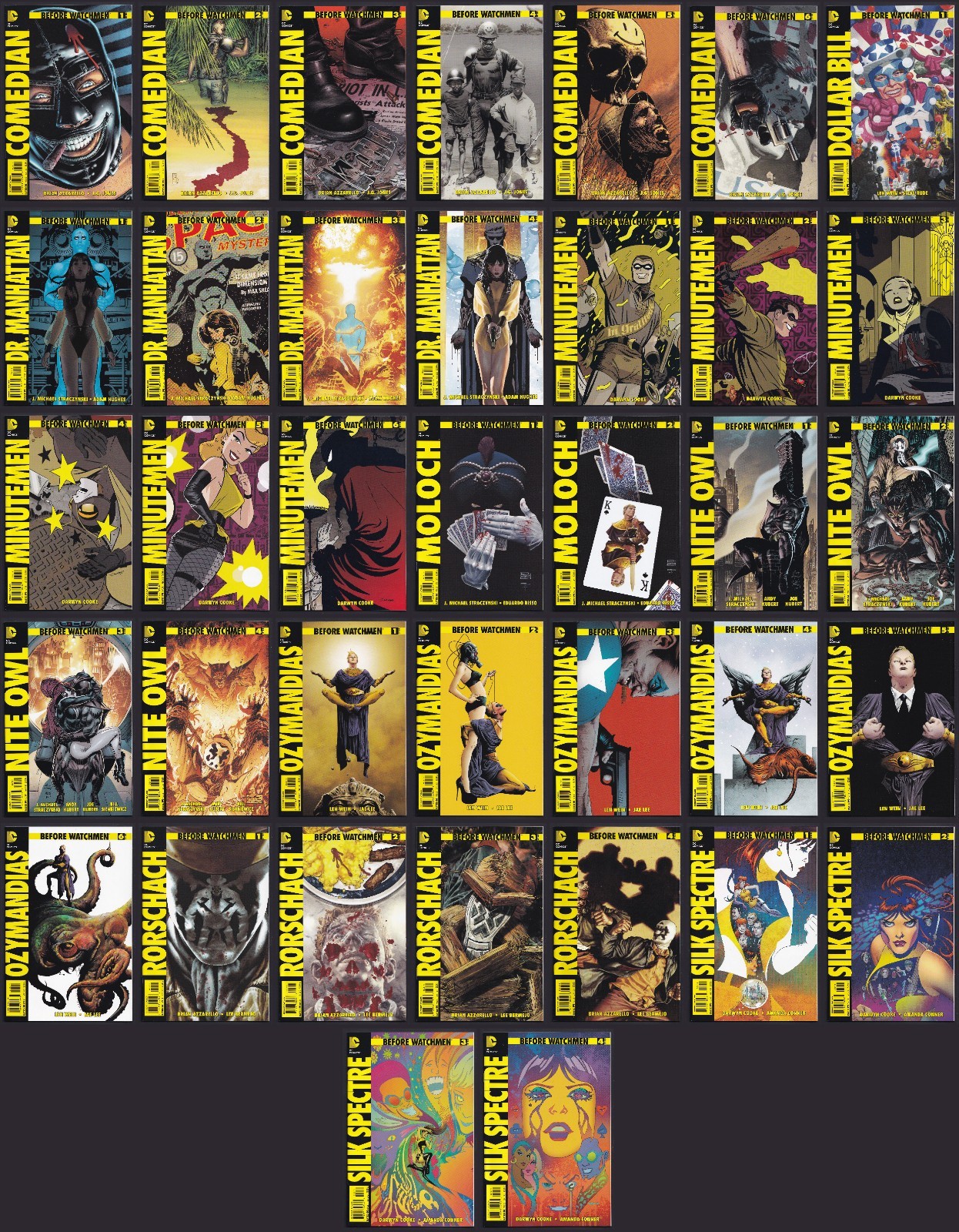 Before Watchmen Complete 37 issue series (DC 2012)