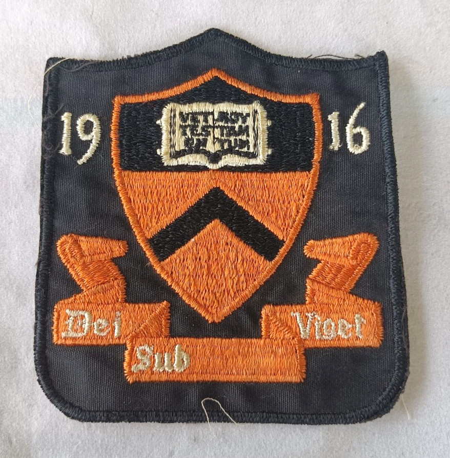 1916 PRINCETON University Blazer Patch  4
