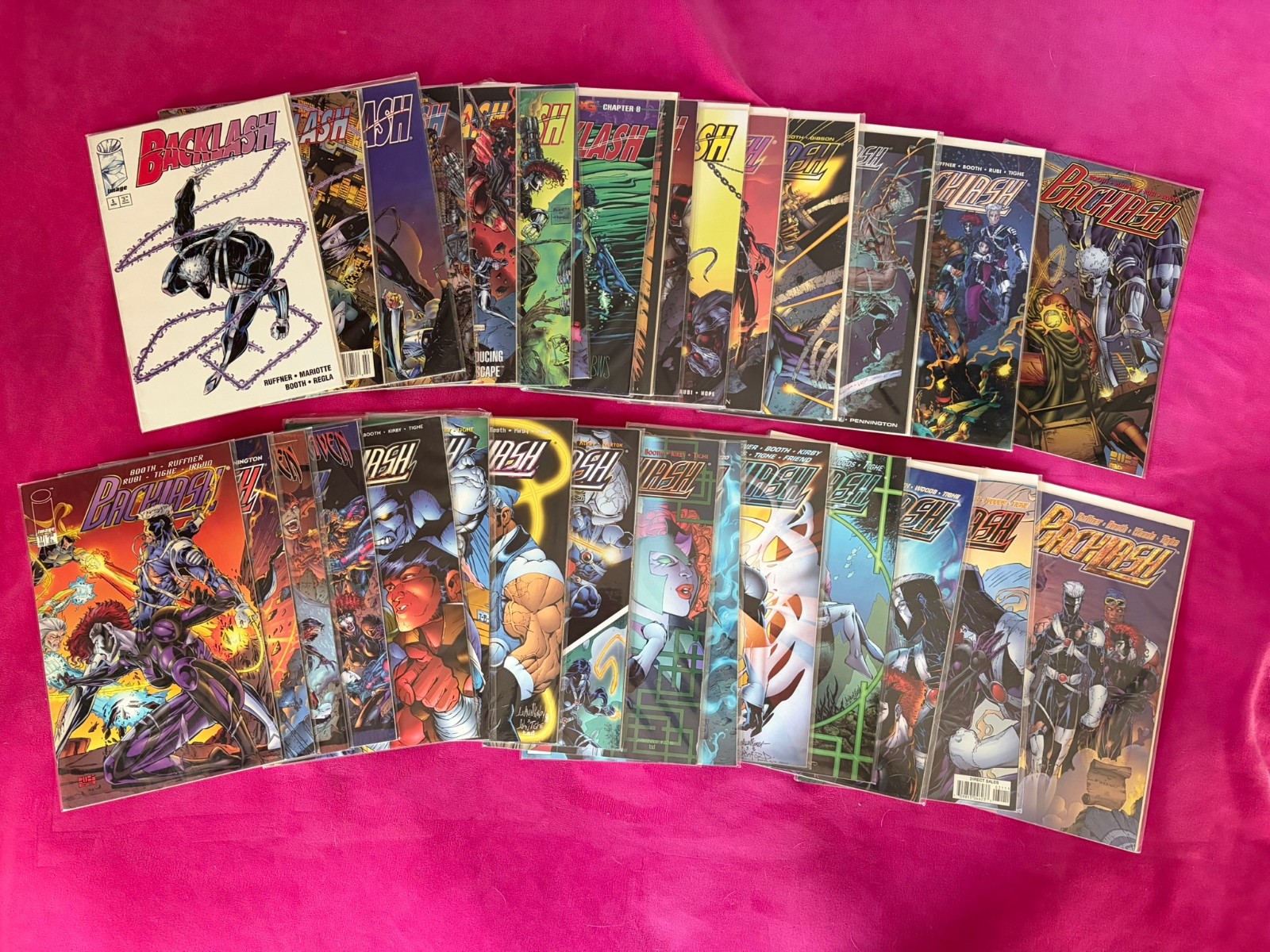 Backlash Image Comics 1-32 ALMOST COMPLETE RUN