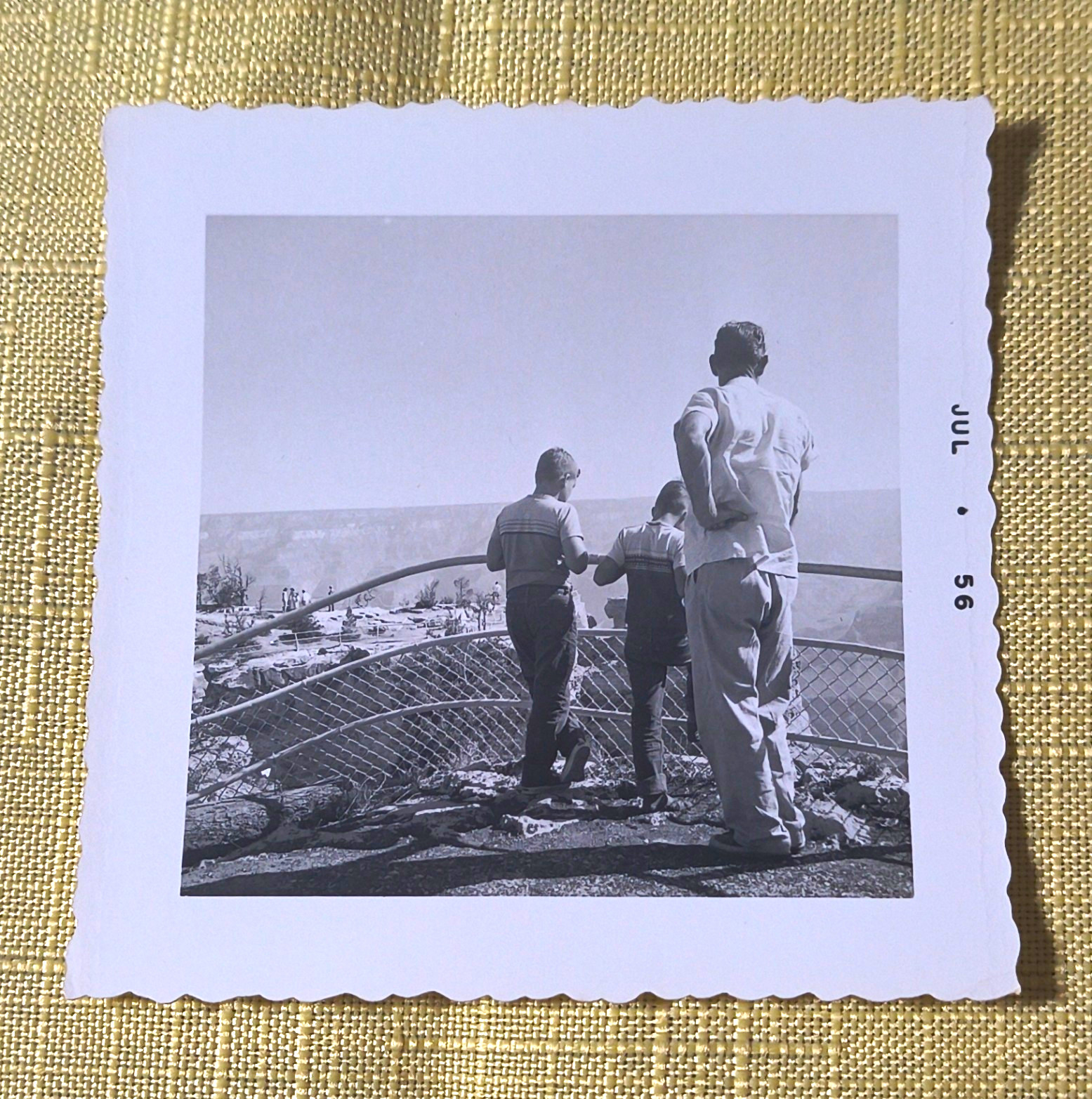 1956 Original Vintage Black & White Photo Lot of 4 People.