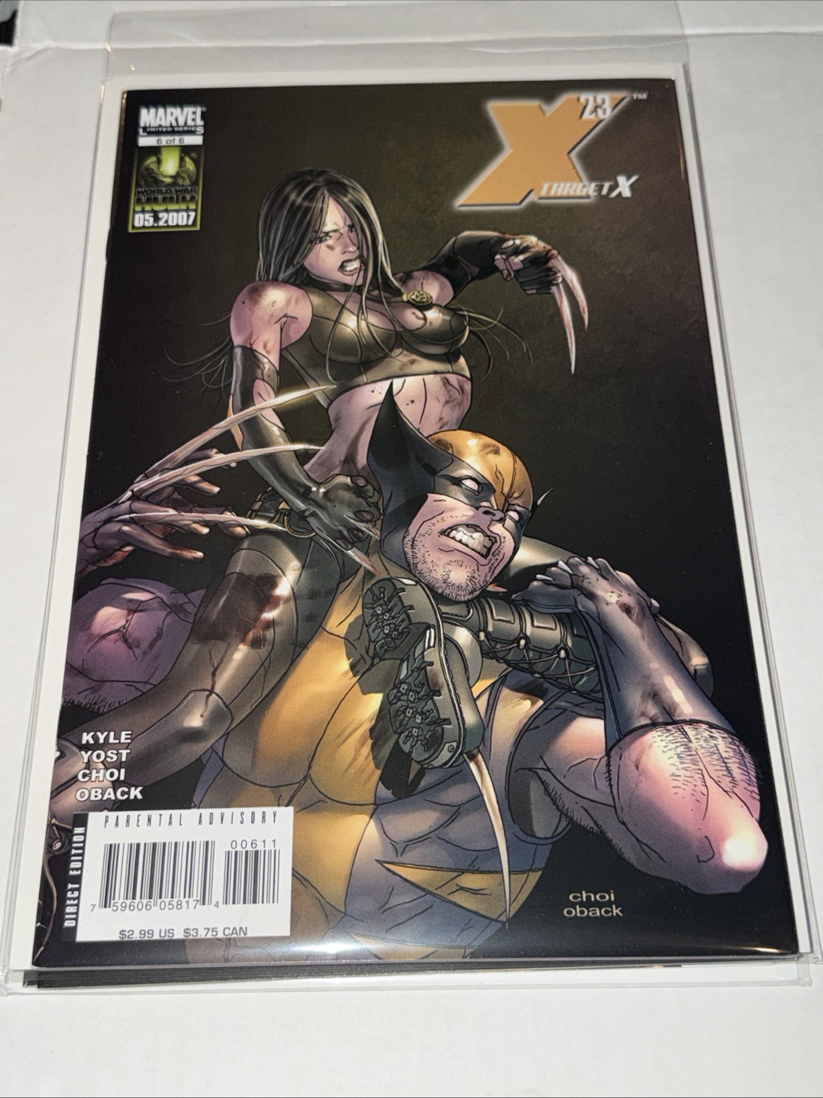 X 23 TARGET X #6 Wolverine Laura Kinney X Men NM CHOI Cover 6 Of (6) Brand New