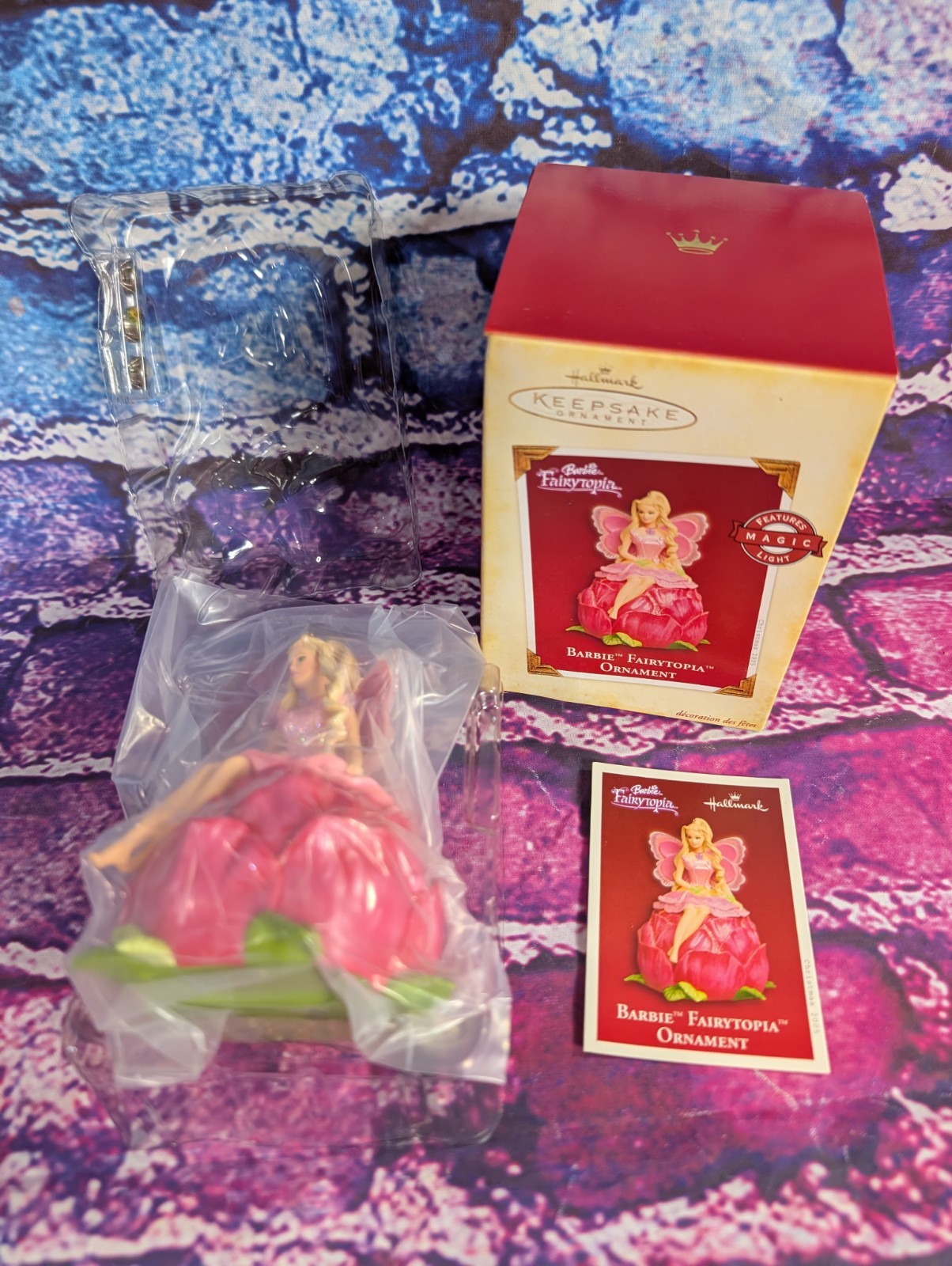 2005 MAGIC Hallmark Keepsake Christmas BARBIE FAIRYTOPIA ORNAMENT Elina
