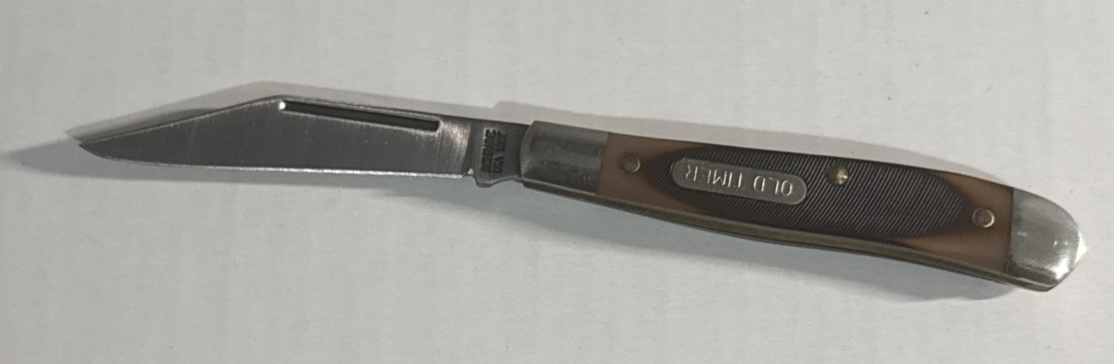 Schrade USA Old Timer 120T Single Blade Slipjoint Pocket Knife Looks New