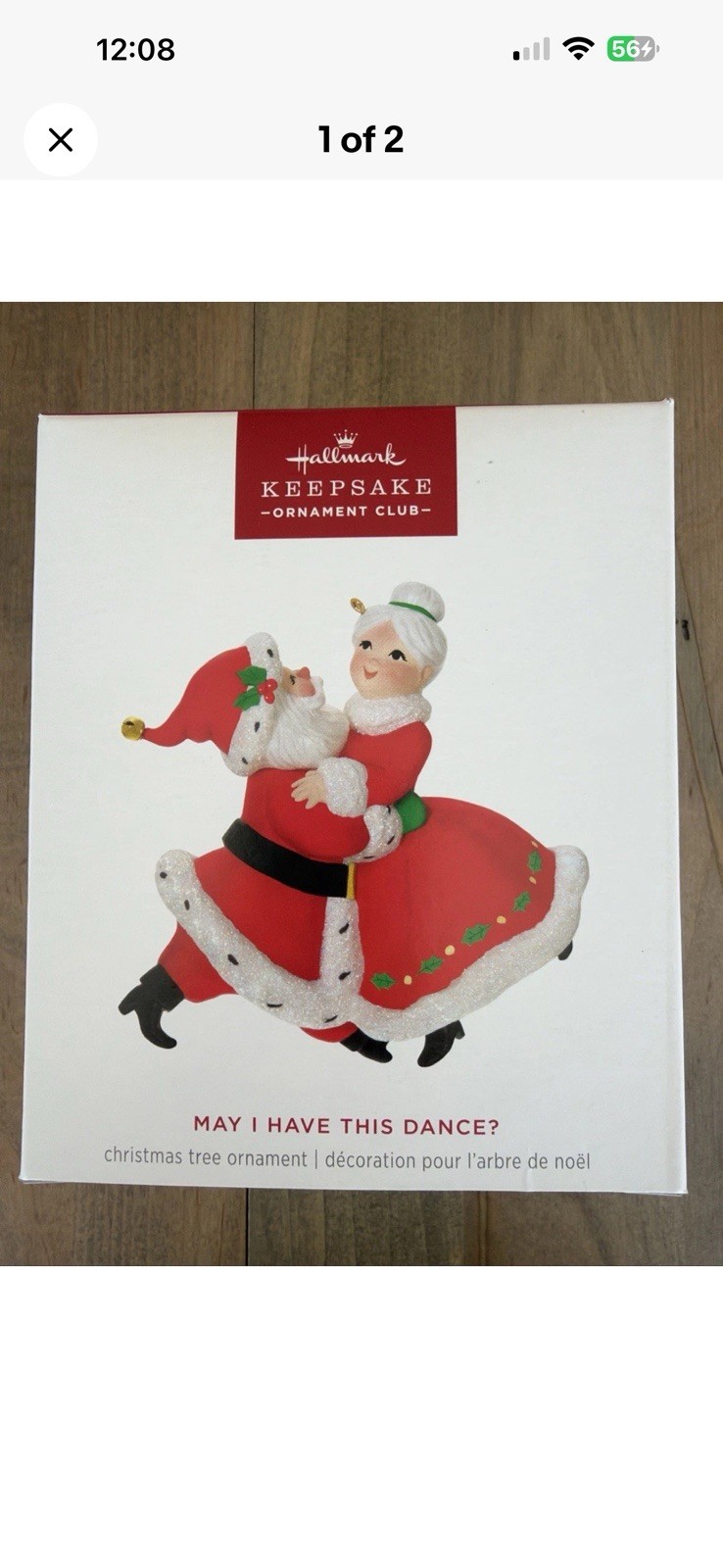 Hallmark Keepsake Ornament Club 2026 May I Have This Dance? KOC Exclusive NEW