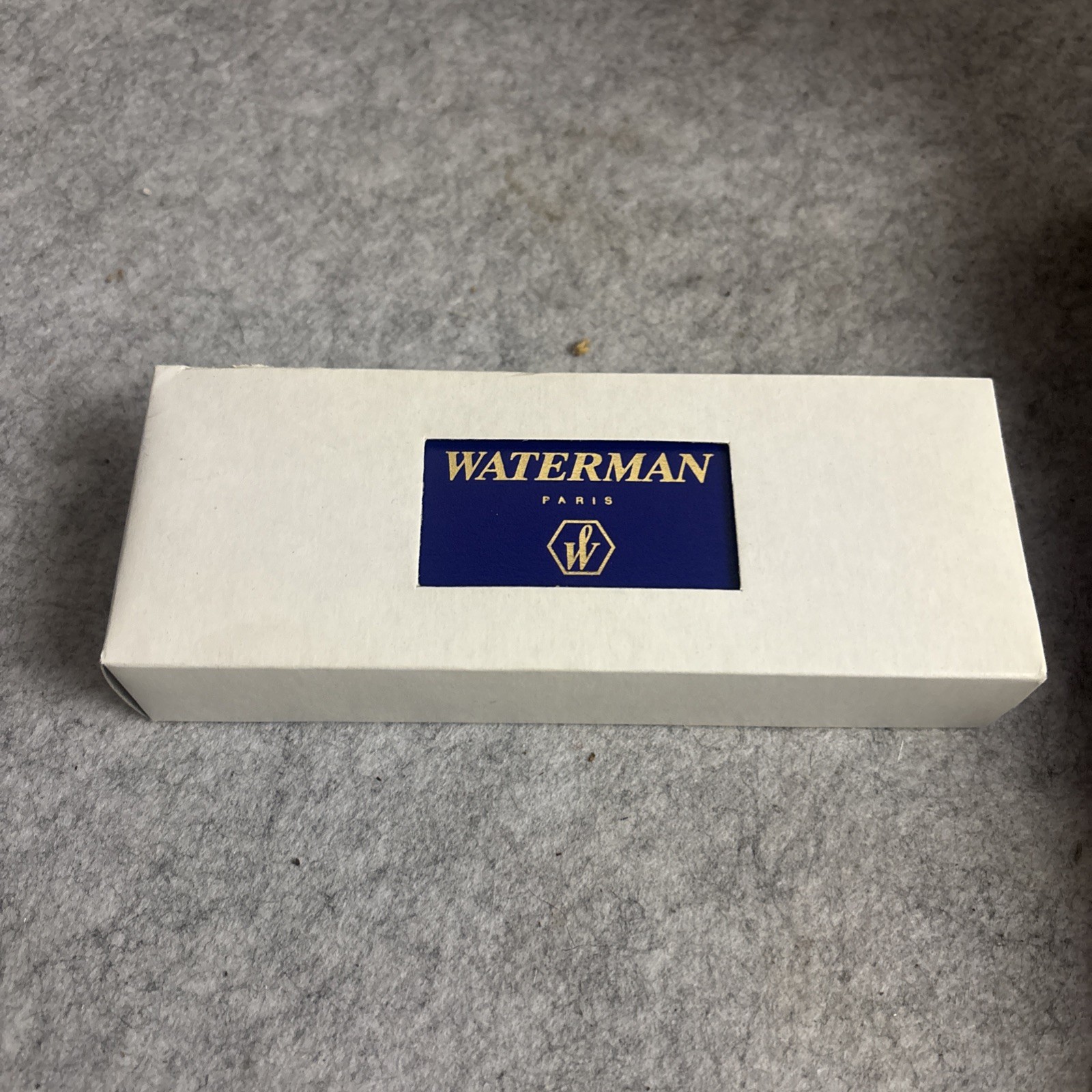 Waterman Beatrice Foods Phileas Red Marble Gold Plated Pen France RARE 🔥🔥🔥