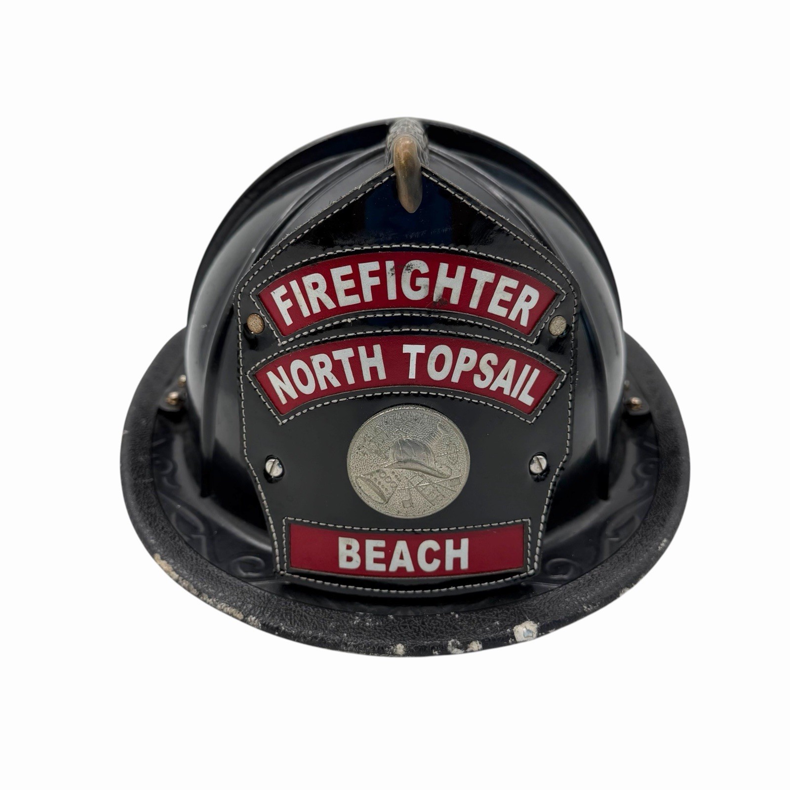 Cairns Authentic 1010 Fire Helmet North Topsail Beach North Carolina Dated 2011 Cairns Authentic 1010 Fire Helmet North Topsail Beach North Carolina Dated 2011