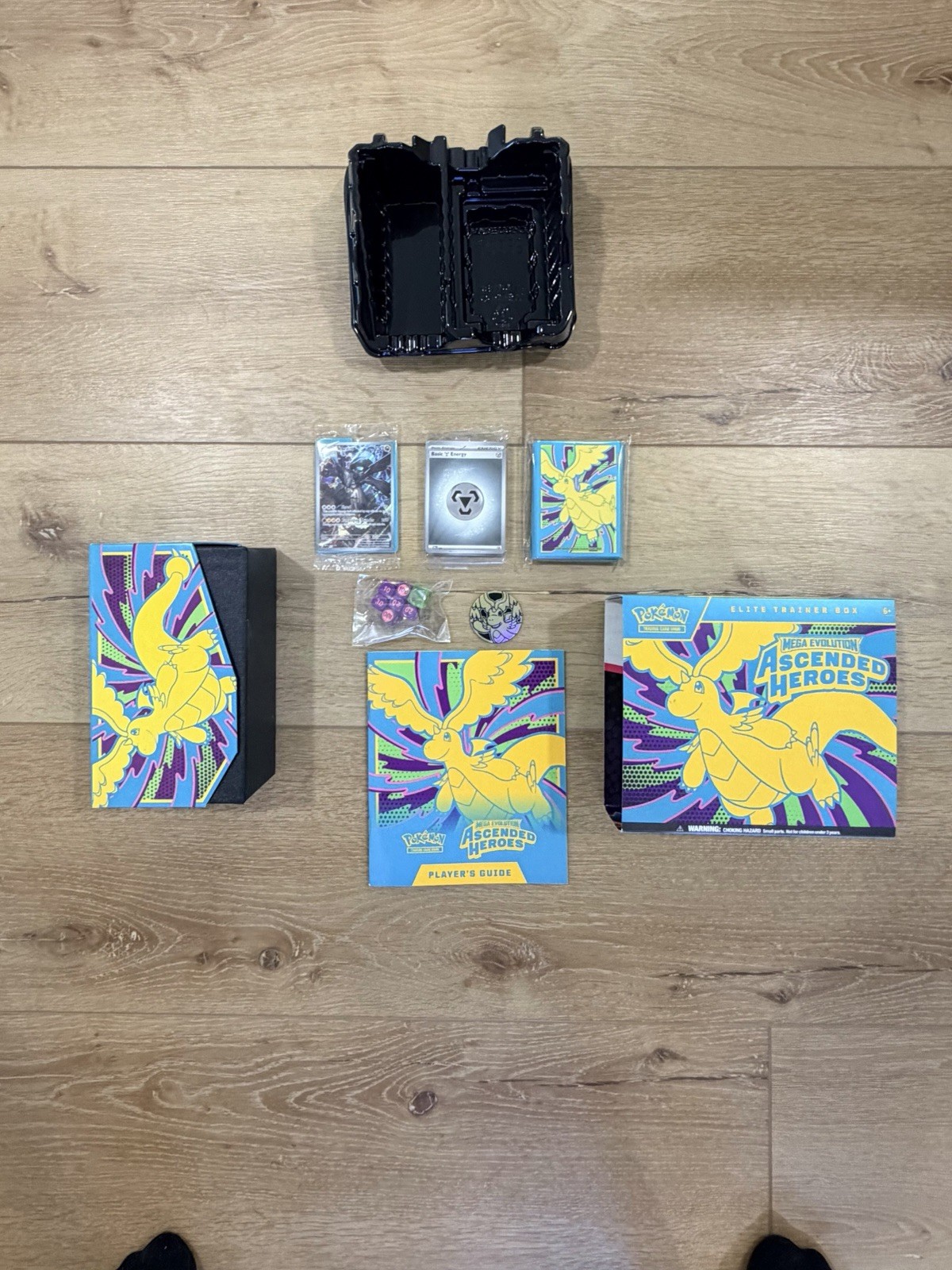 Pokémon Ascended Heroes ETB Opened Sealed Promo Player Guide Accessories