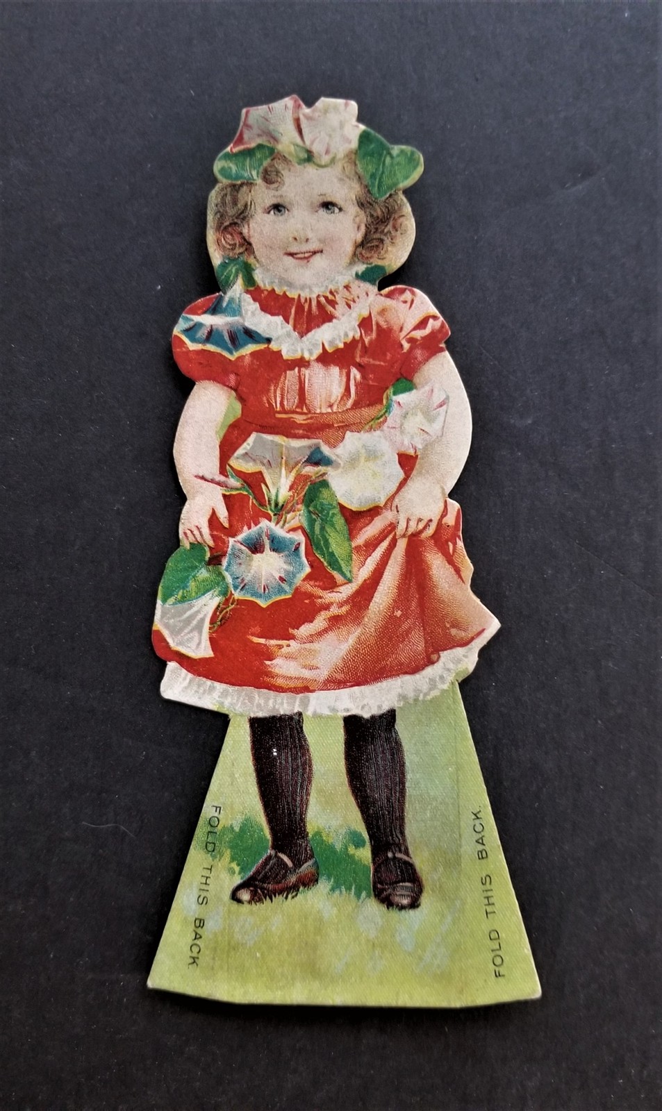 1893 antique CA DORNEY furniture allentown pa PAPER DOLL AD victorian trade card