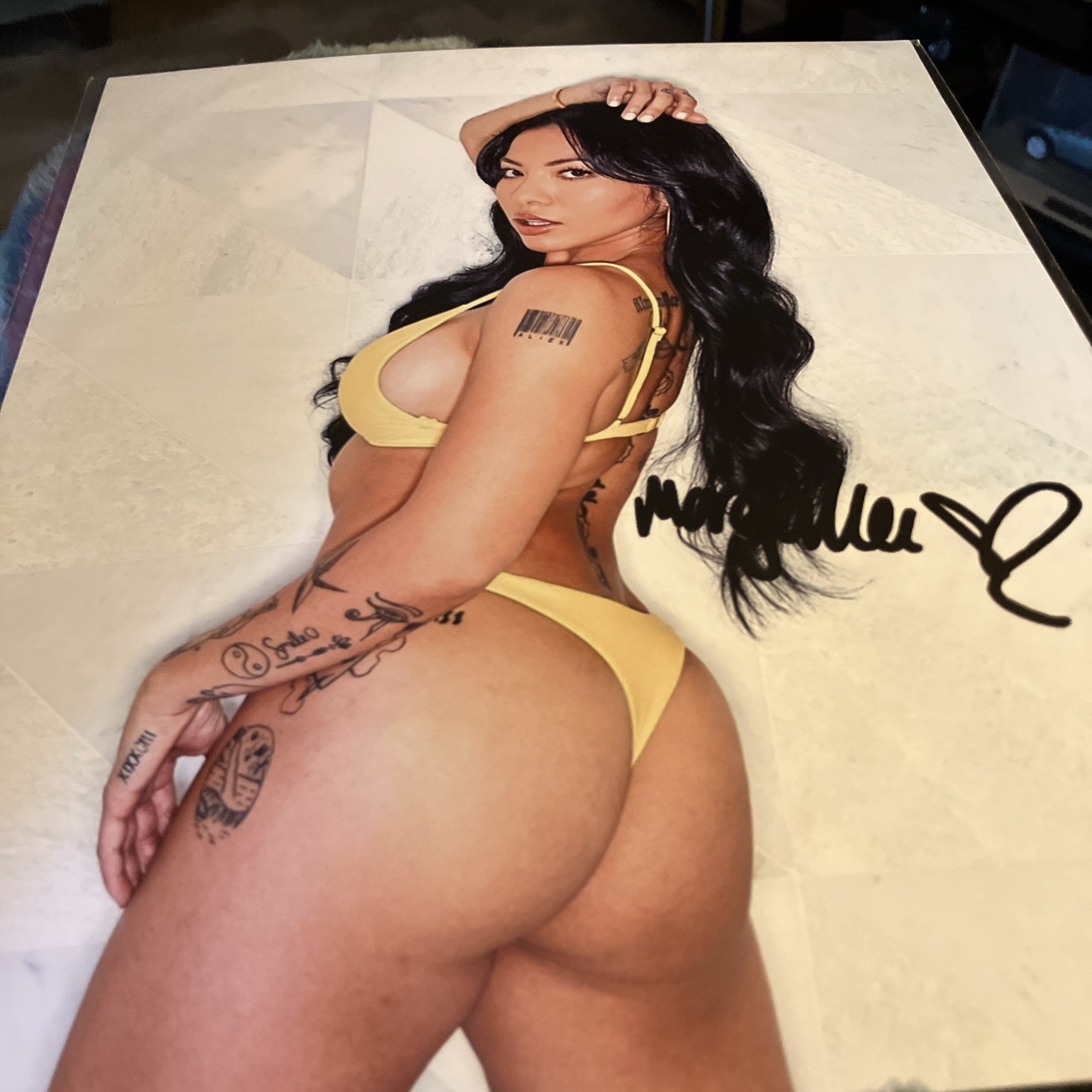 Morgan Lee Adult Actress Autographed 8x10 Photo w/COA  Rare