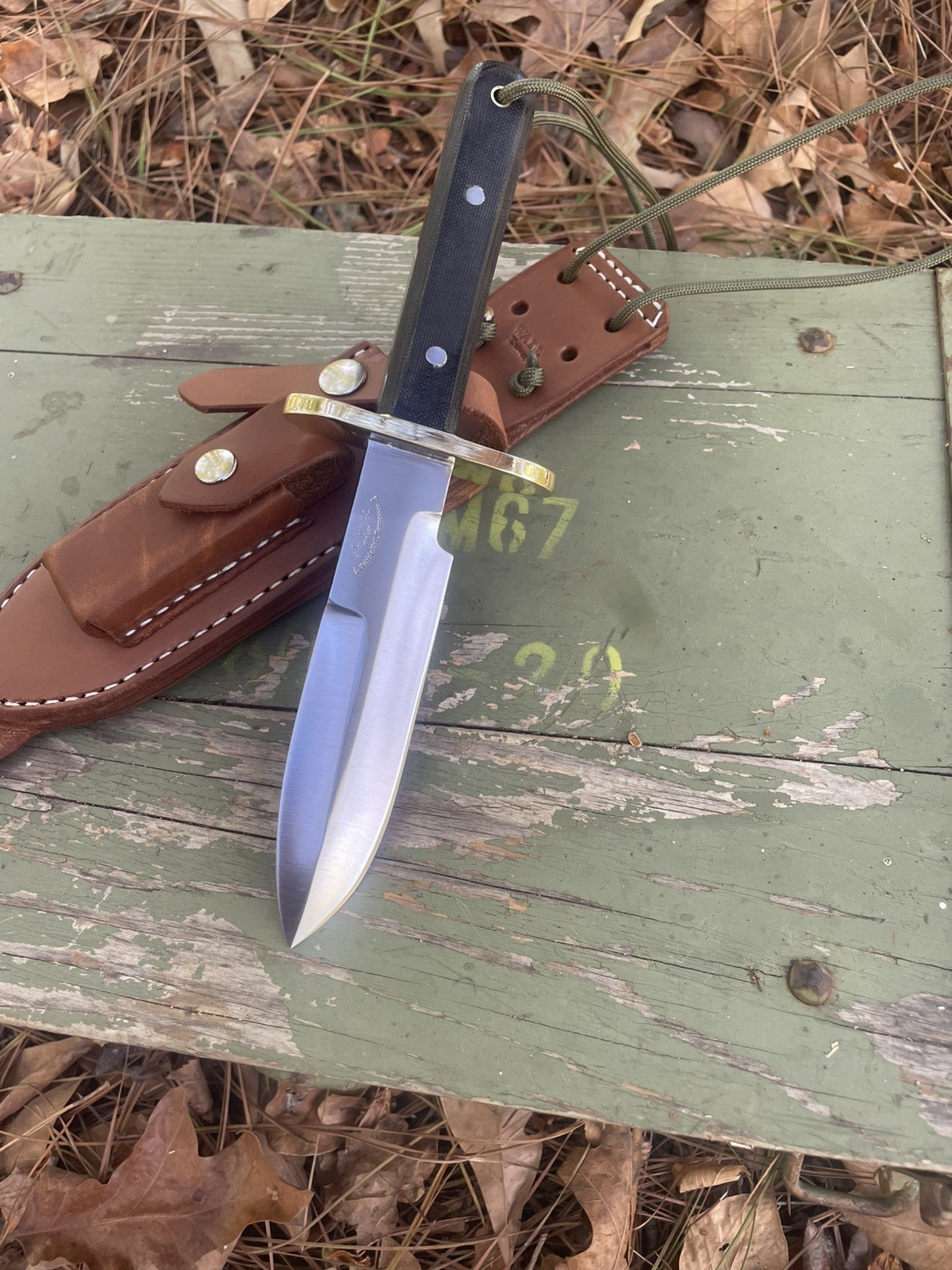 Wall Knives, Solingen Fighter model With C model sheath 