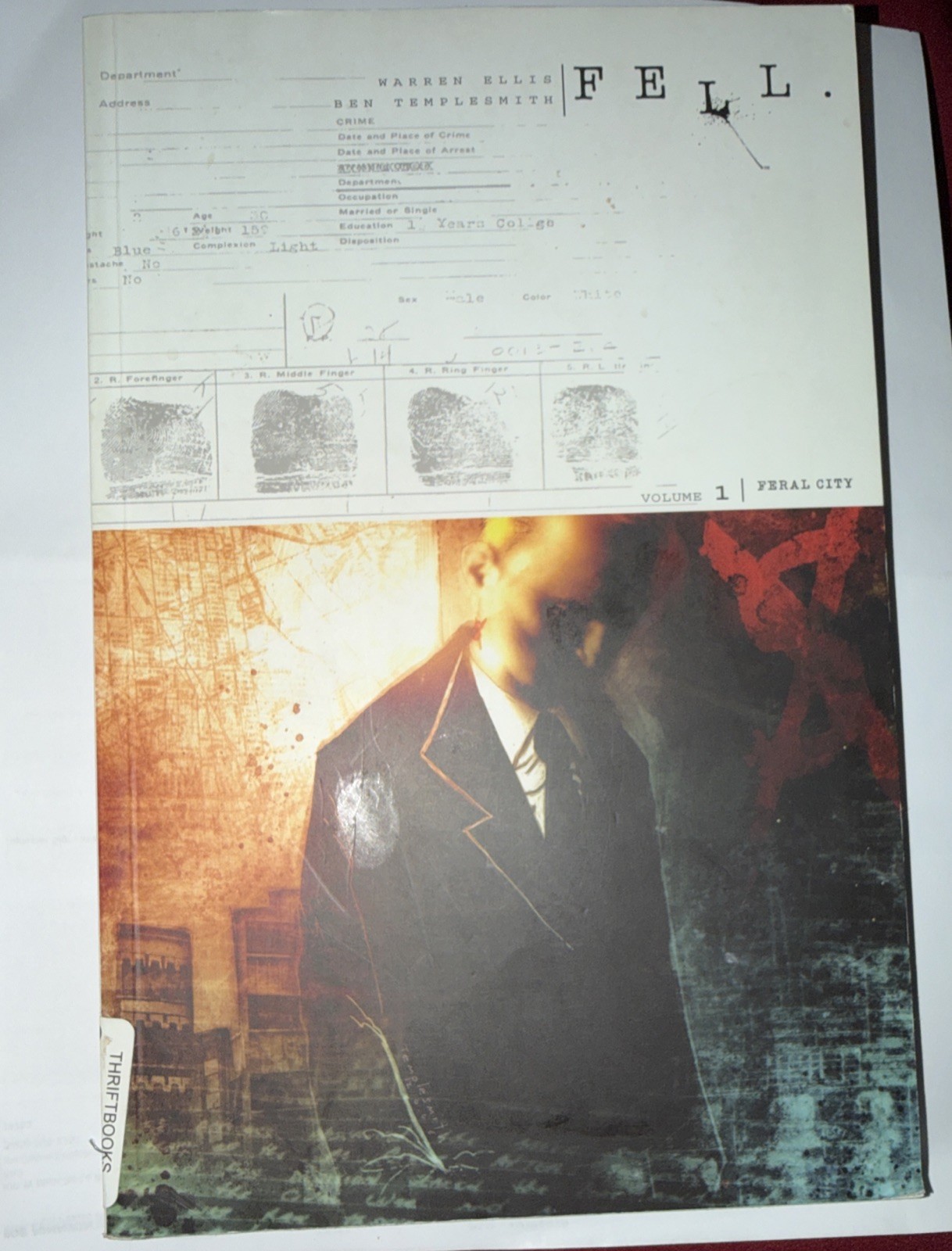 Fell Vol. 1: Feral City - Paperback By Warren Ellis - Fell Vol. 1: Feral City - Paperback By Warren Ellis -