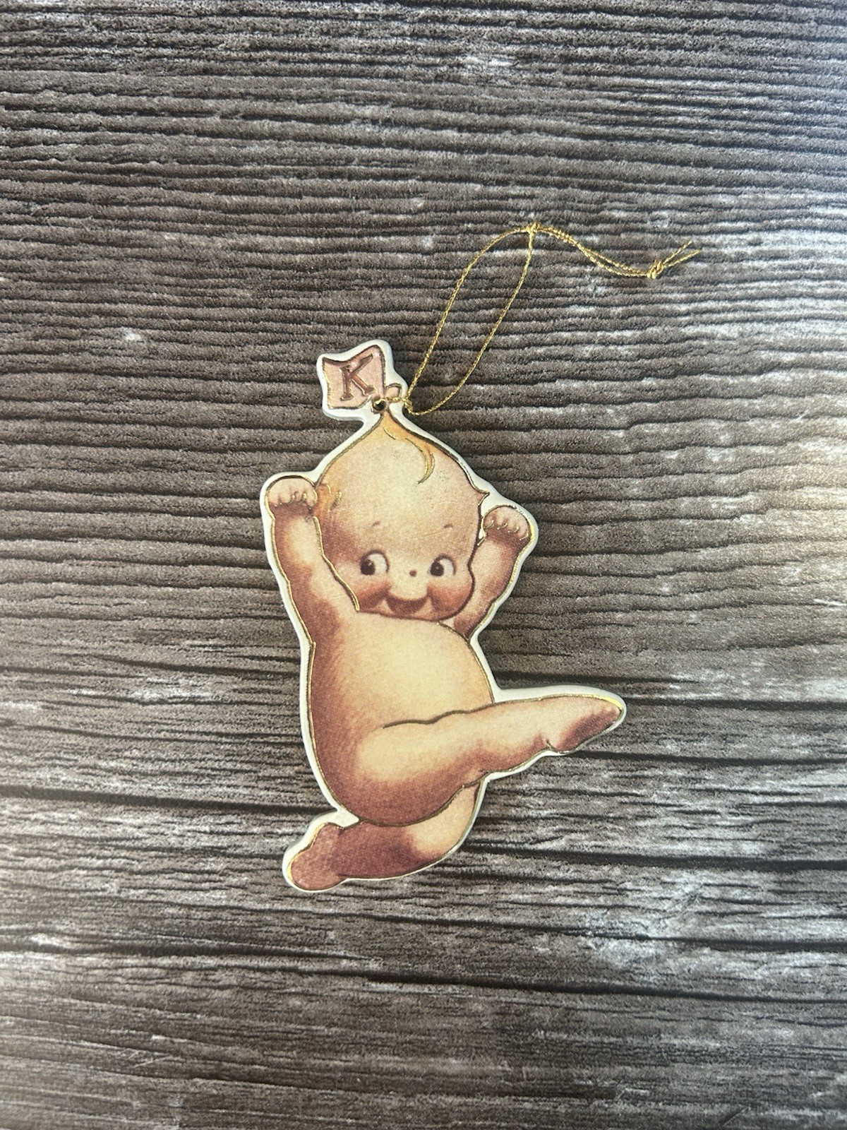 Vintage 1985 Merrimack Kewpie Christmas Ornament Very Rare HTF