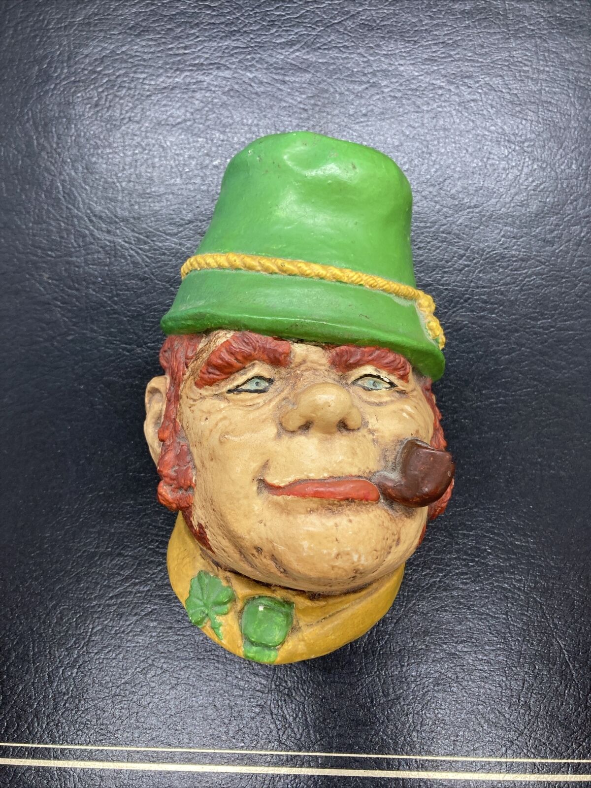 Vintage 1960s Wall Head Bust Paddy Irish Bossons England Chalkware