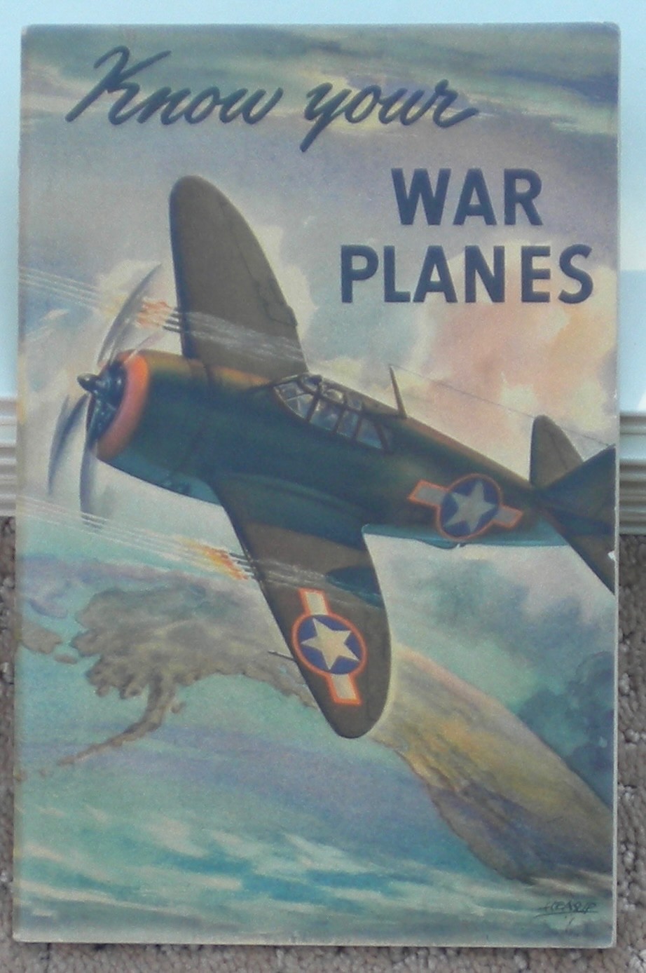 Know Your War Planes SC 1943 Coca-Cola Co. VG+