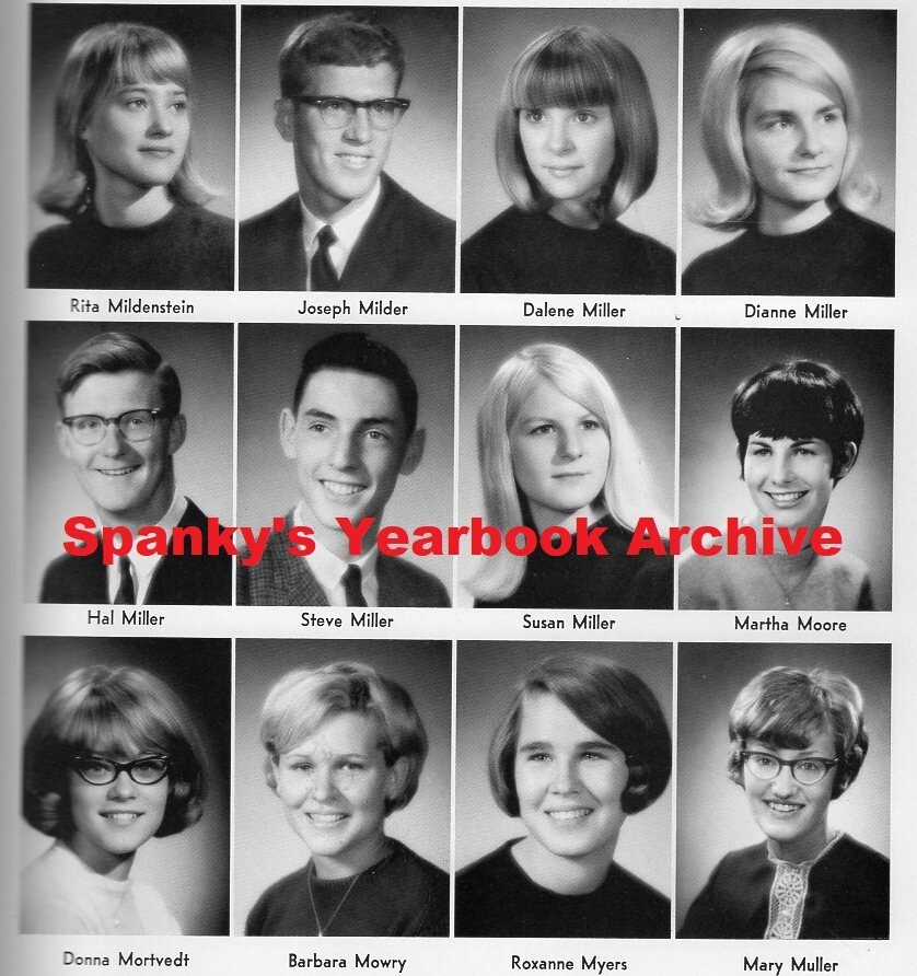 1967 Iowa City IA CITY HIGH School Yearbook ~ Photos History Clubs Sports Dance