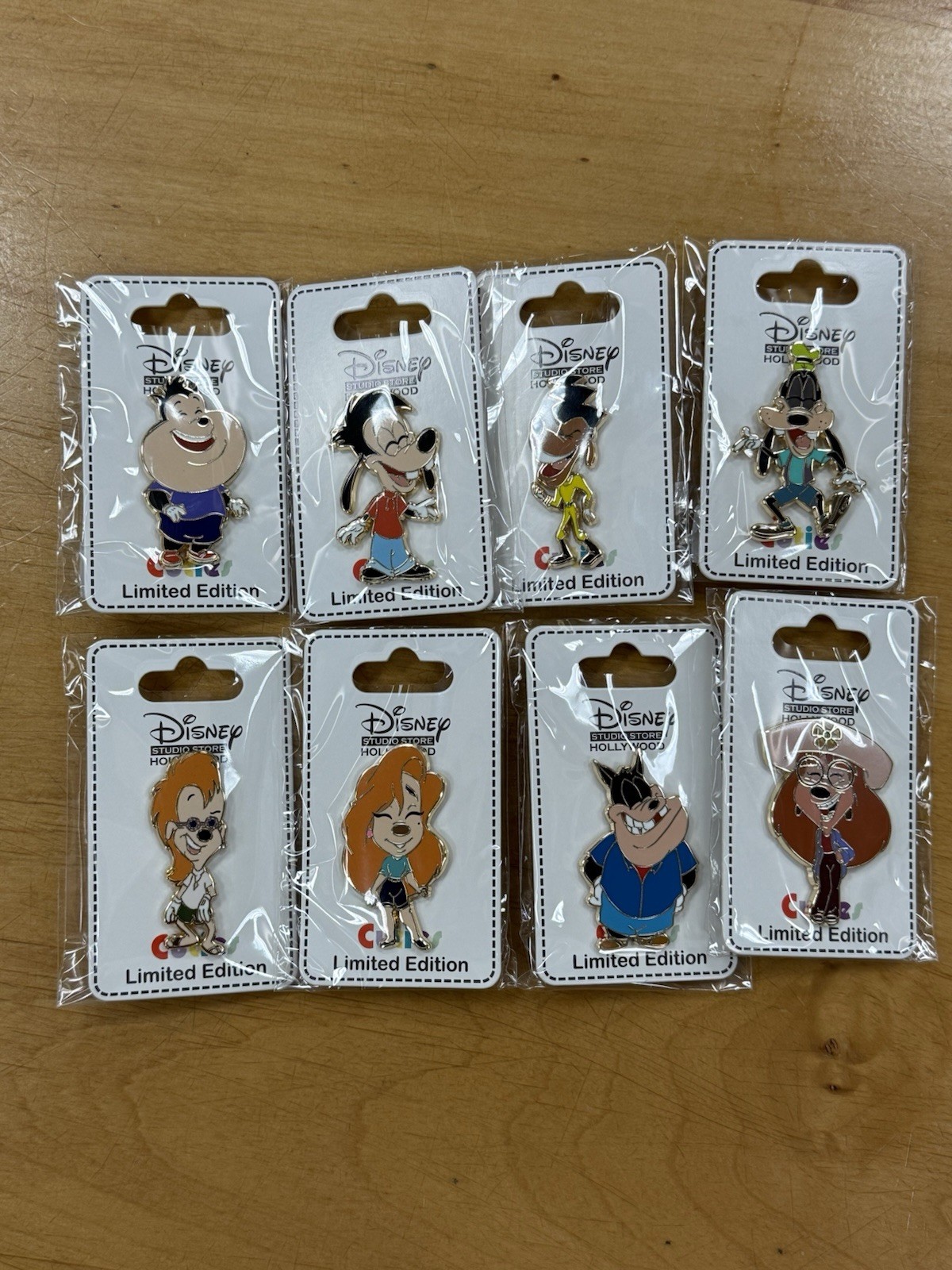 Disney Studio Store Hollywood DSSH A Goofy Movie Cuties Series Pin Set LE300 Disney Studio Store Hollywood DSSH A Goofy Movie Cuties Series Pin Set LE300