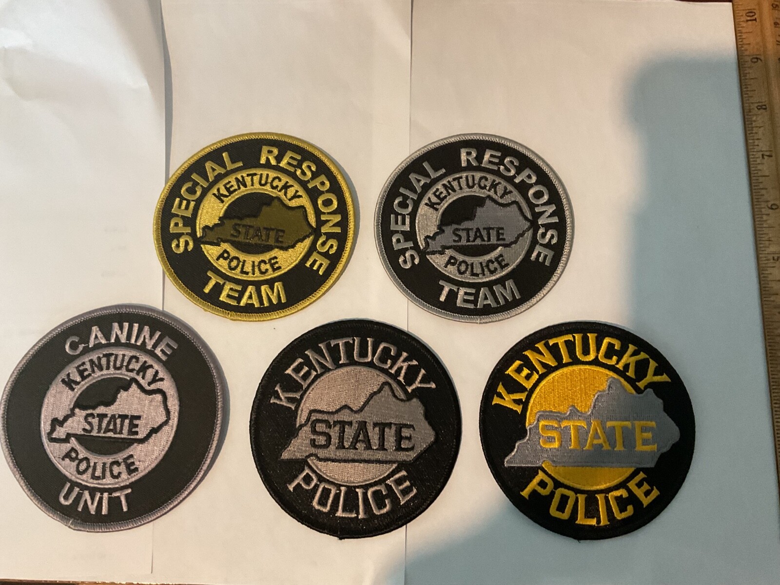 Kentucky State Police Special Units collectable patches with tracking/Insured Kentucky State Police Special Units collectable patches with tracking/Insured