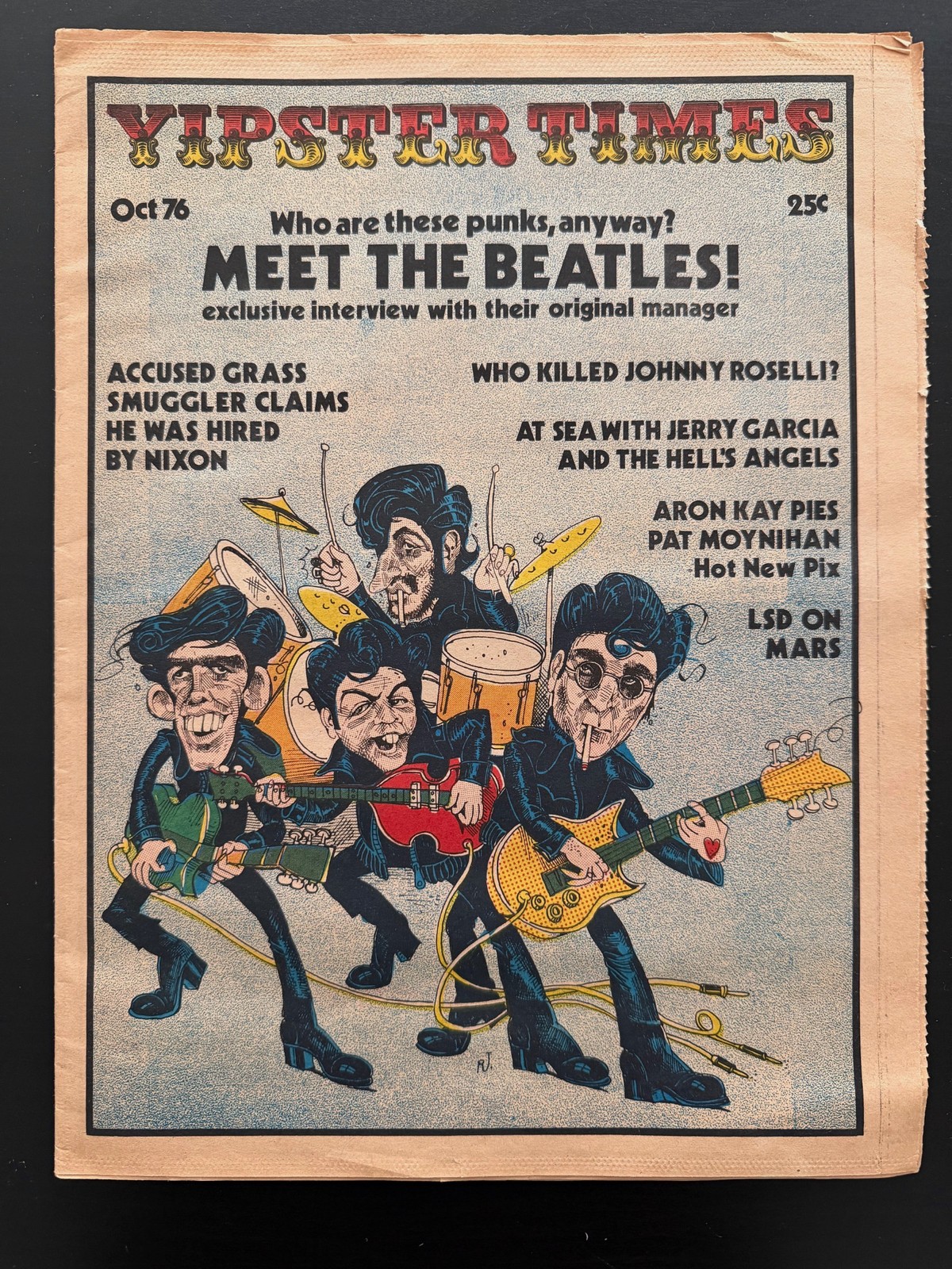 Yipster Times, October 1976 Who are these punks, anyway? Meet The Beatles