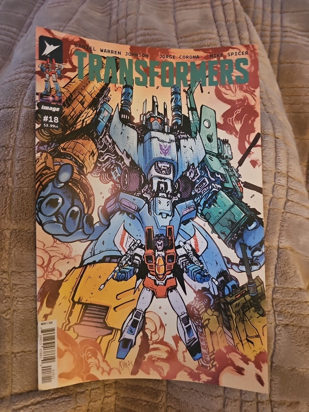 Transformers #18 2025 Image Comics CVR A Daniel Warren Johnson NM