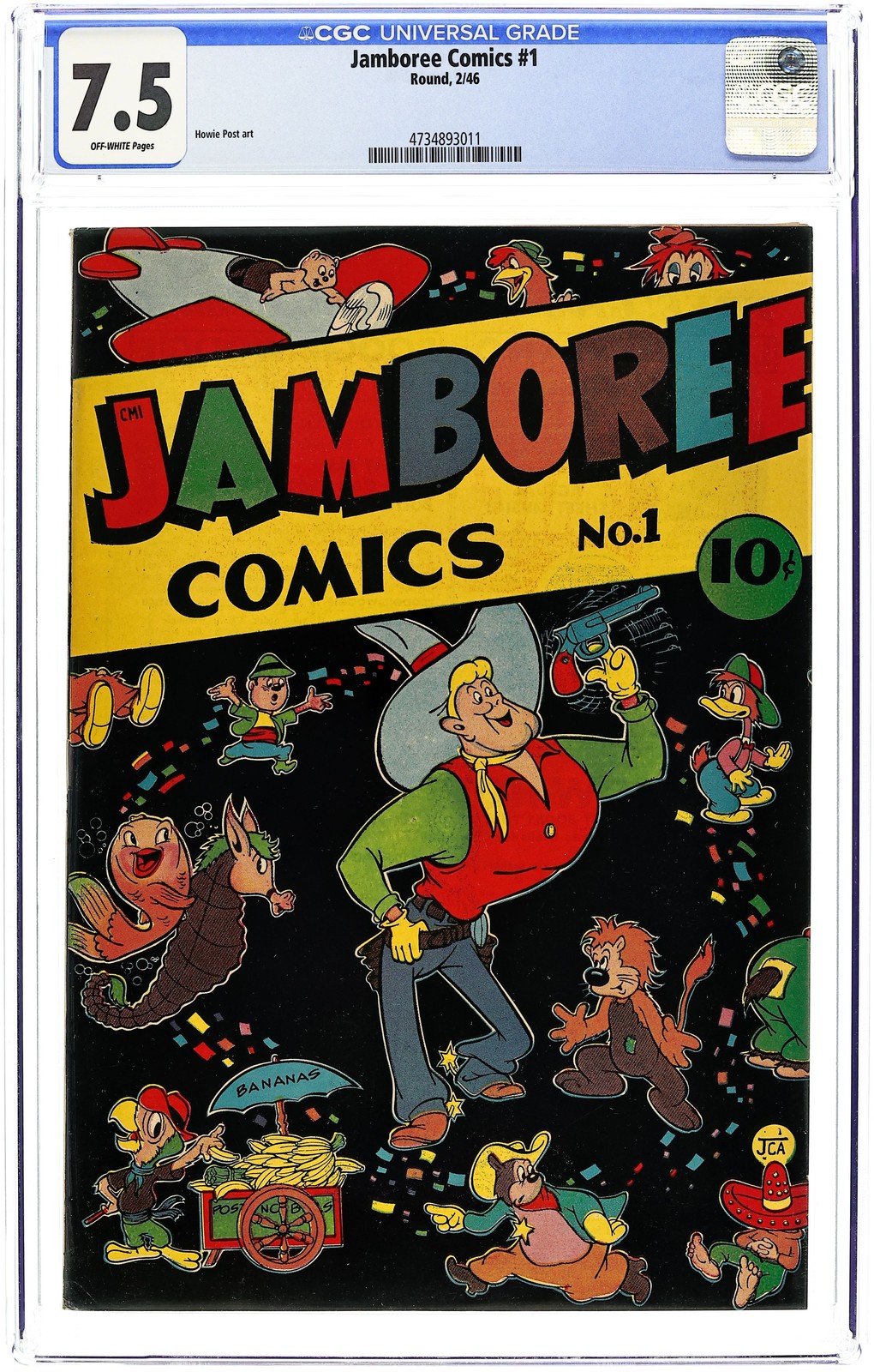 Jamboree #1 CGC 7.5 1946 4734893011