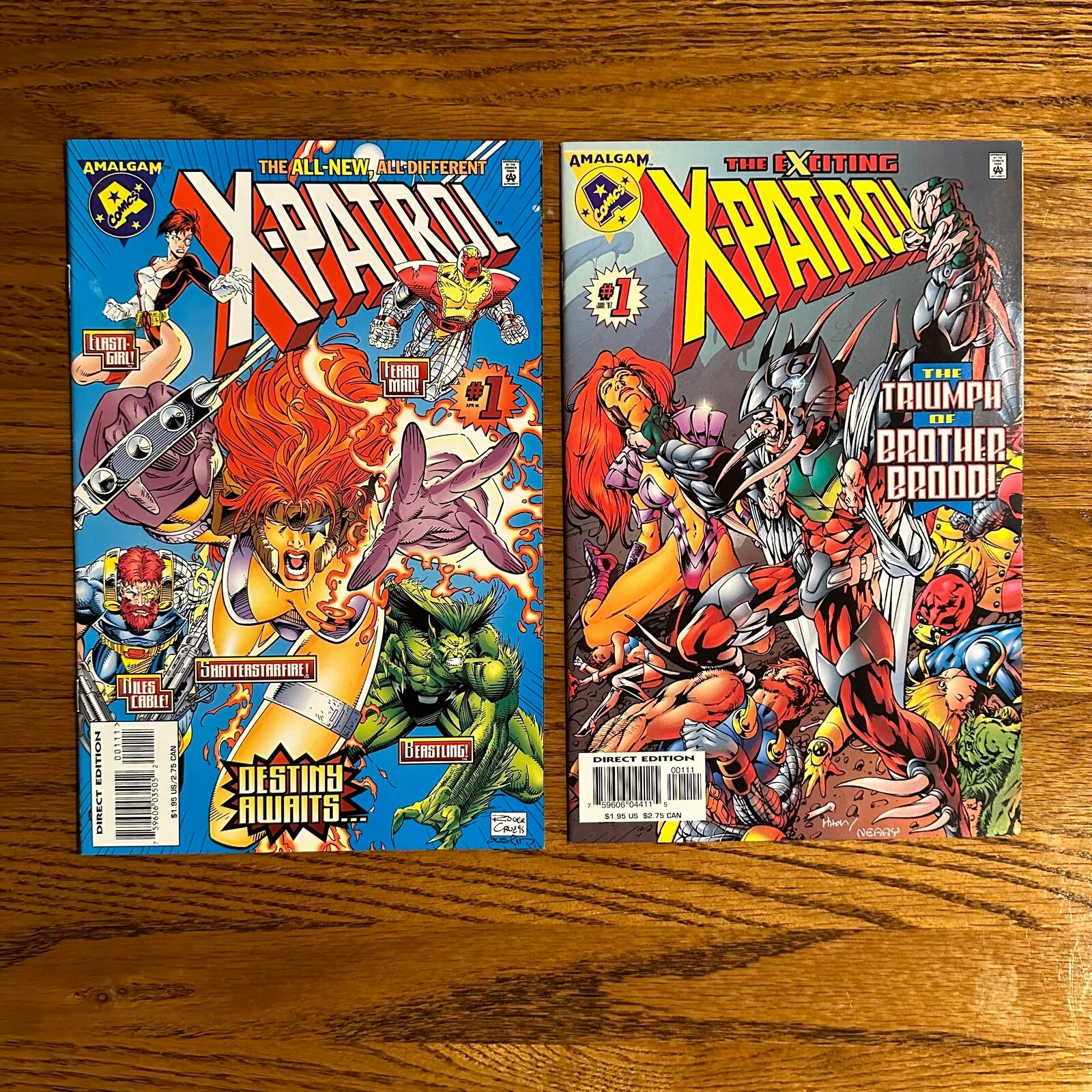 Amalgam: X-Patrol #1 and The All-New, All Different X-Patrol #1
