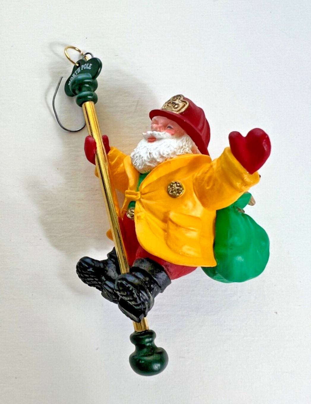 Hallmark Christmas Ornament 1992 North Pole Fire Fighter