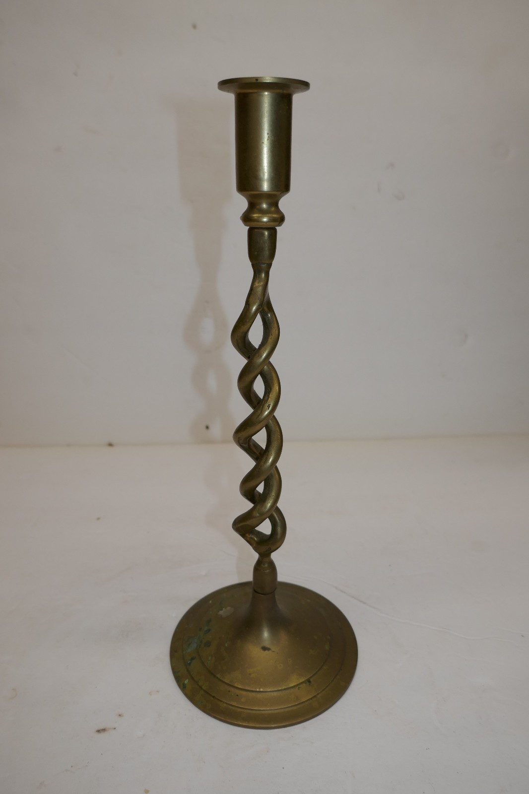 Vintage Solid Brass 11 1/2 in tall \ Vintage Solid Brass 11 1/2 in tall \