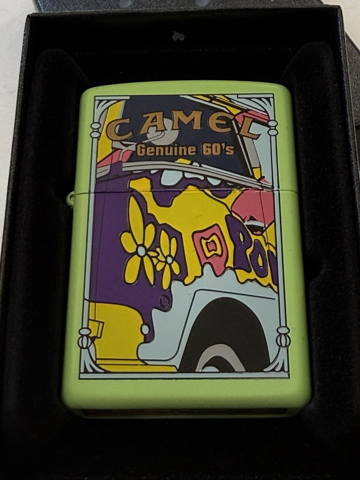 ZIPPO 2008 CAMEL GENUINE 60\'S BUS ONLY 70 MADE CZ803 LIGHTER SEALED IN BOX H654