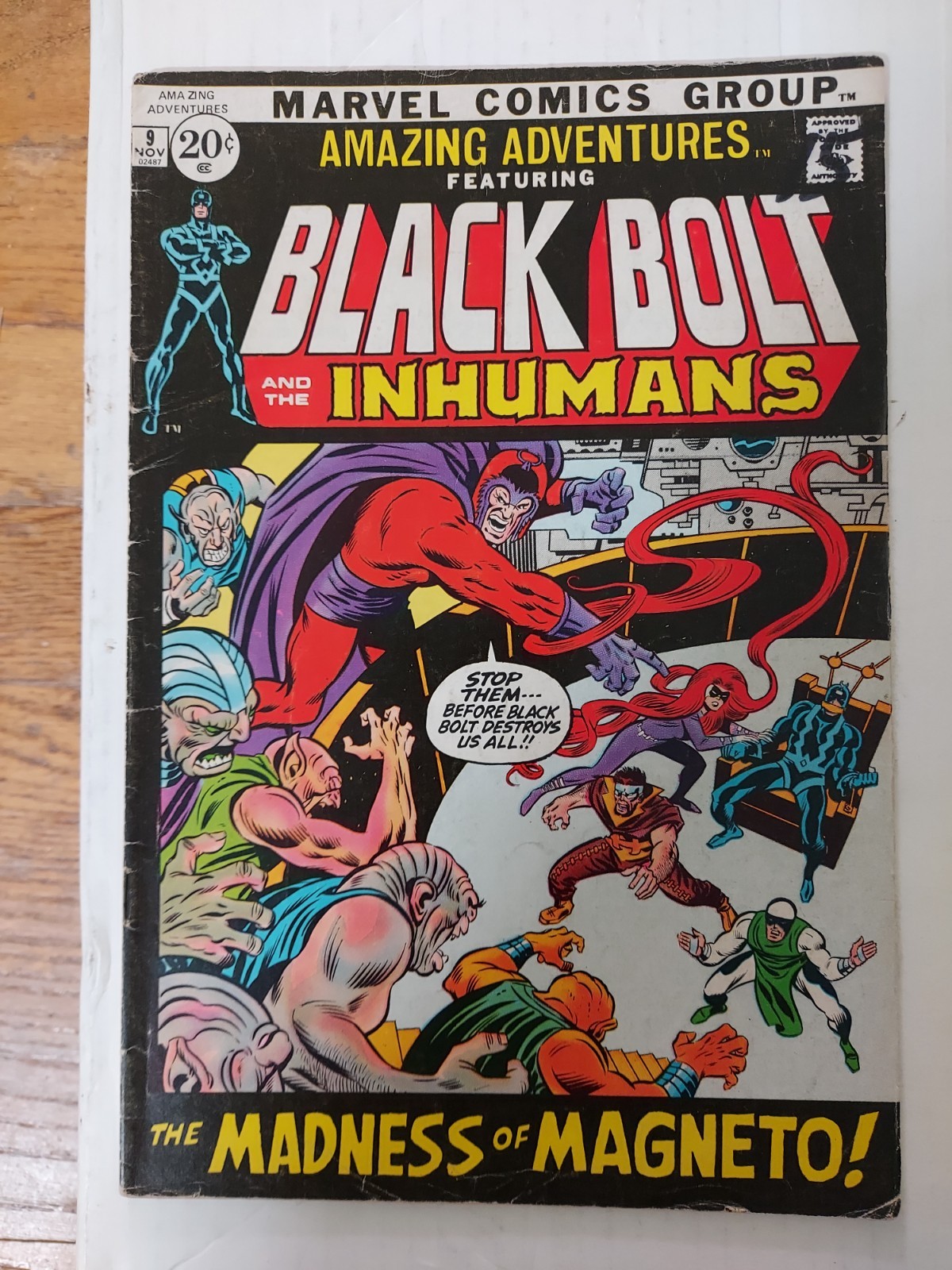 Amazing Adventures - comic lot of 4 - 9, 24, 25, 26
