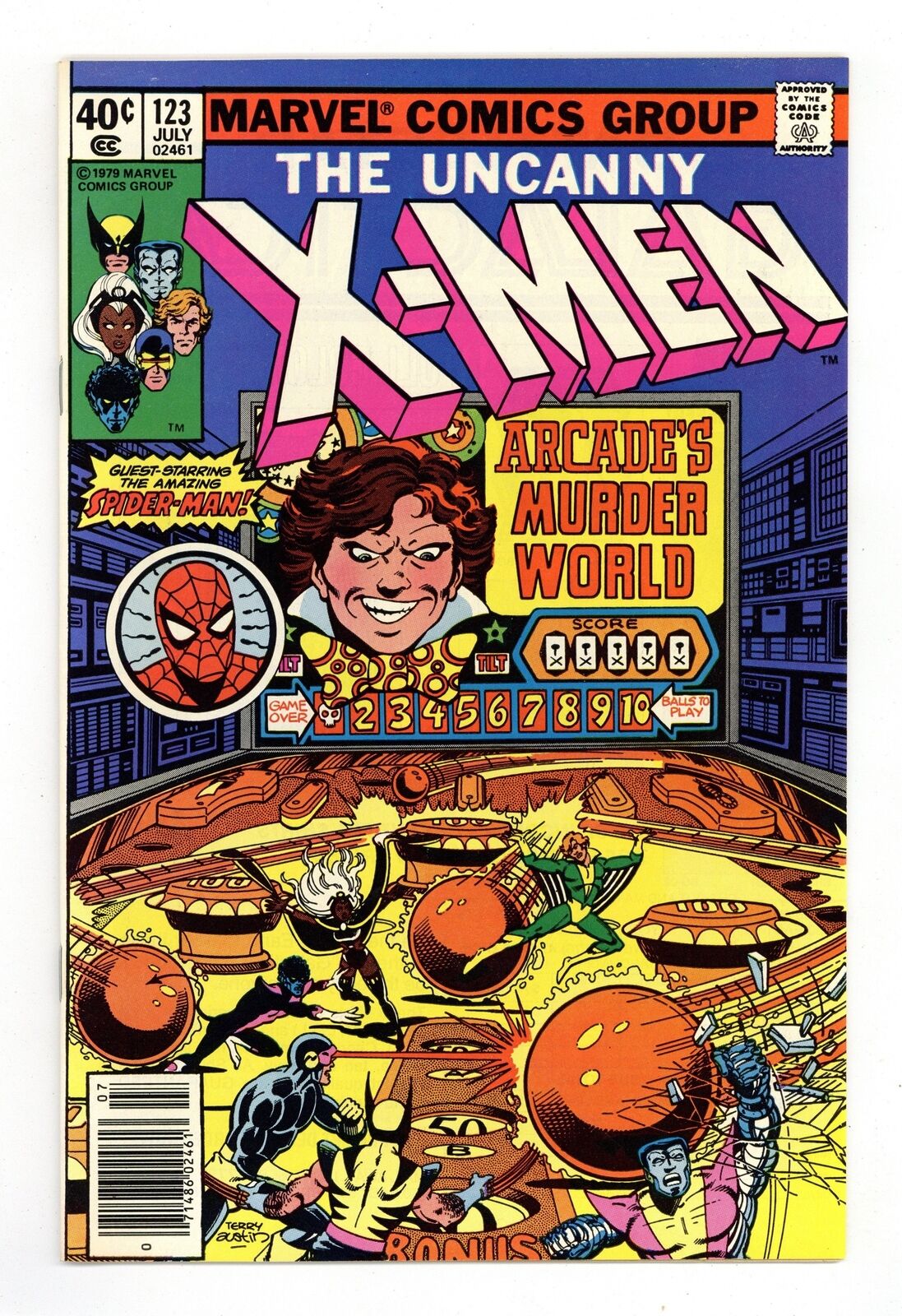 Uncanny X-Men #123 FN 6.0 1979