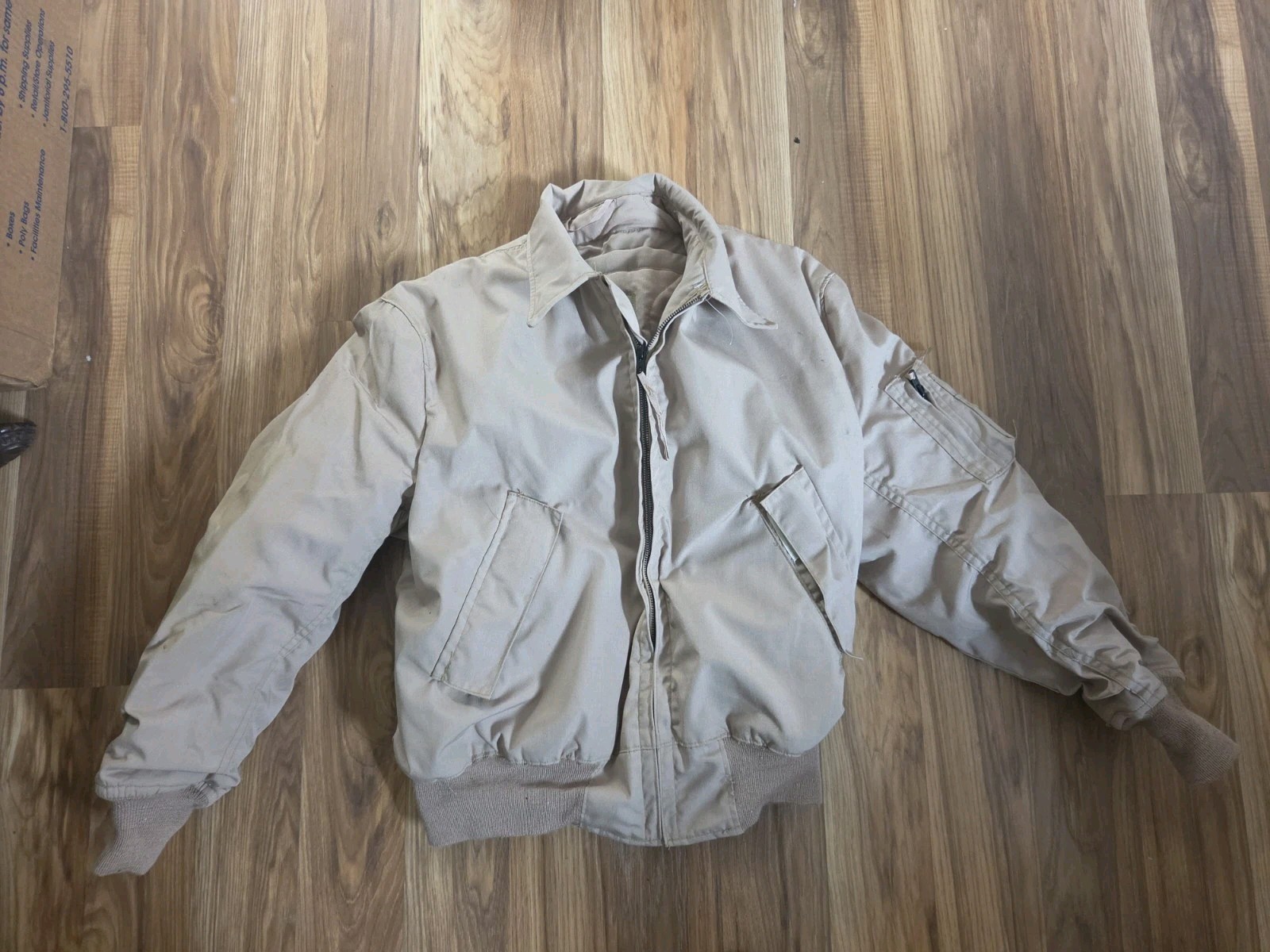 US Military Army Cold Weather Combat Vehicle Tanker CVC OD Jacket | Sz Large Reg US Military Army Cold Weather Combat Vehicle Tanker CVC OD Jacket | Sz Large Reg