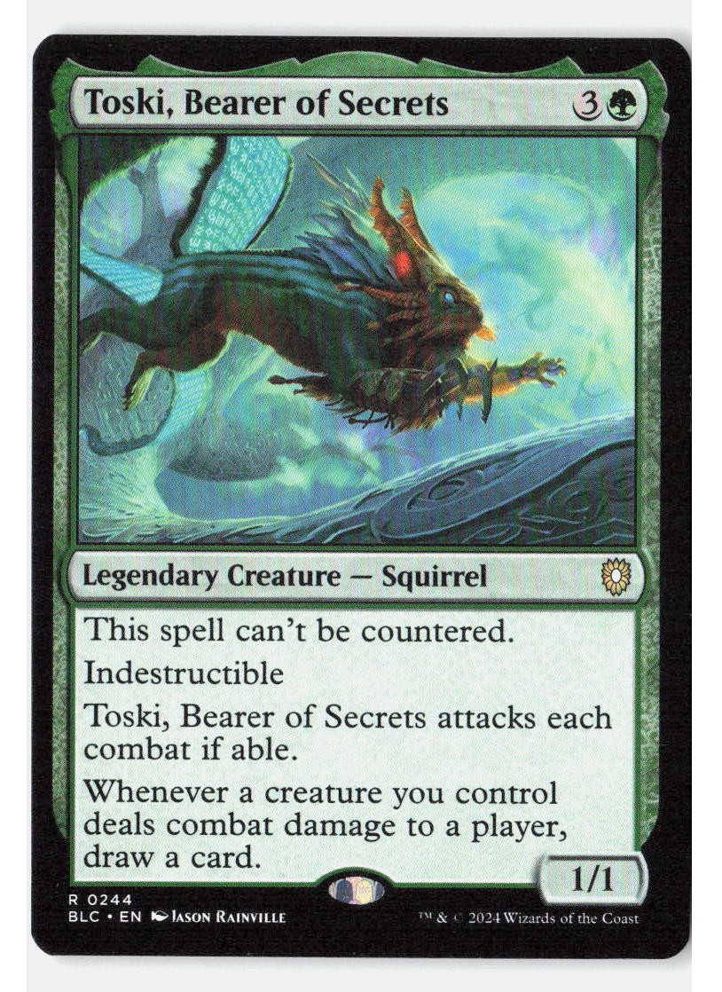 Toski, Bearer of Secrets [BLC - 244] (NM) Magic