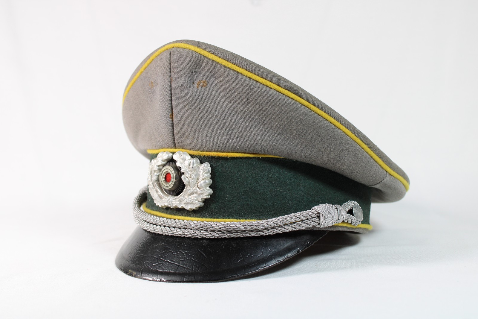Early Post WW2 East German made to look like Heer Cavalry Visor