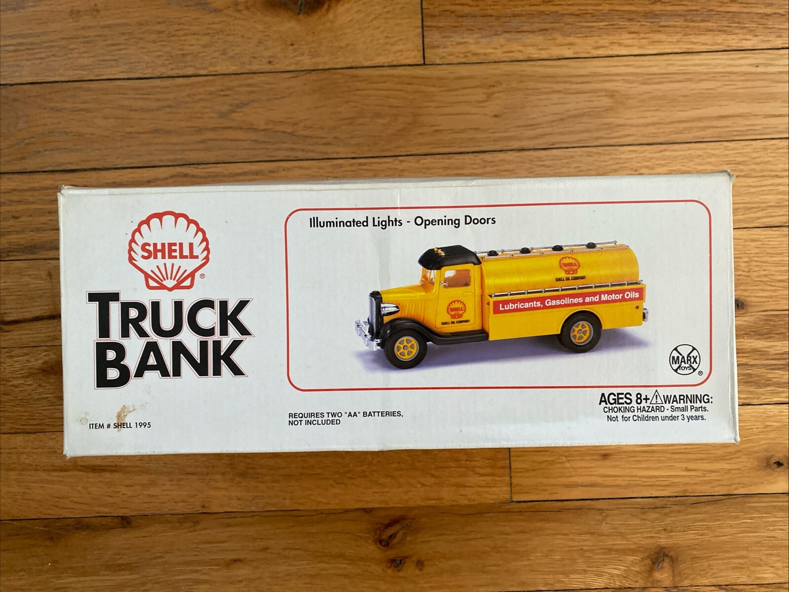 1995 SHELL SHELL TRUCK BANK COLLECTOR SERIES # 1 CHINA NEW IN BOX
