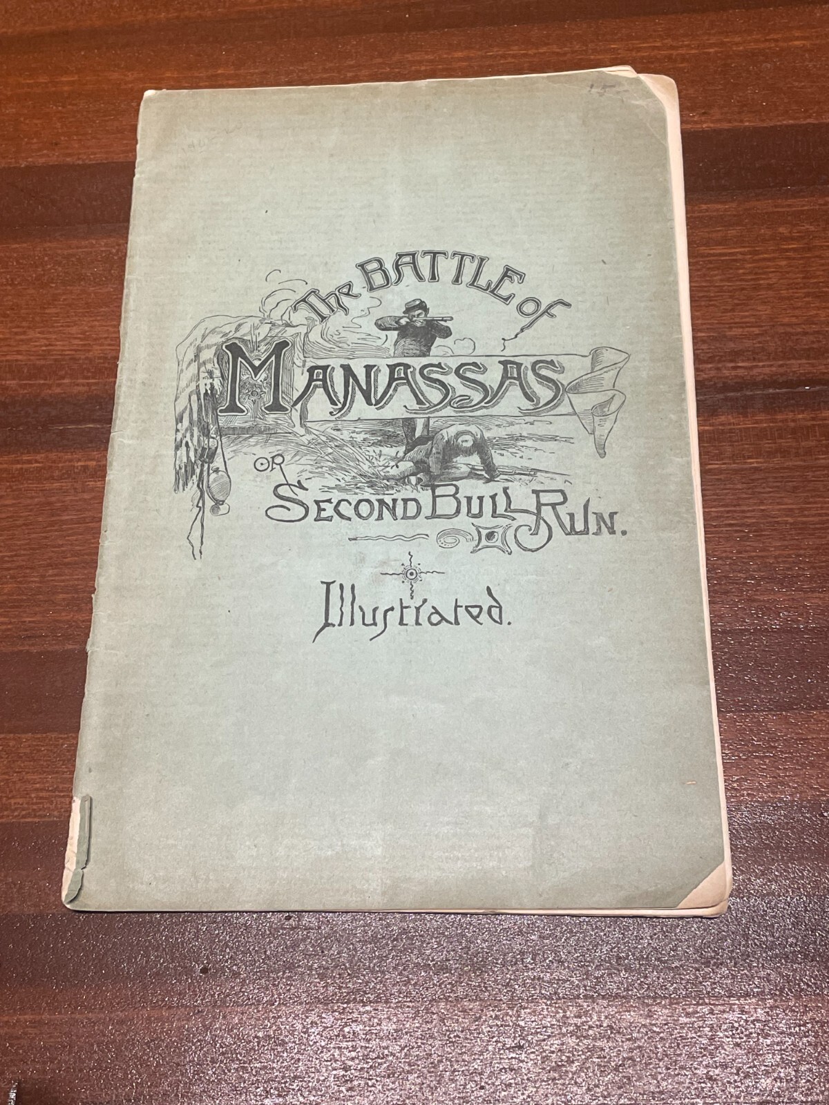 Rare Battle of Manassas or Second Bull Run Illustrated 1866 Original Copy