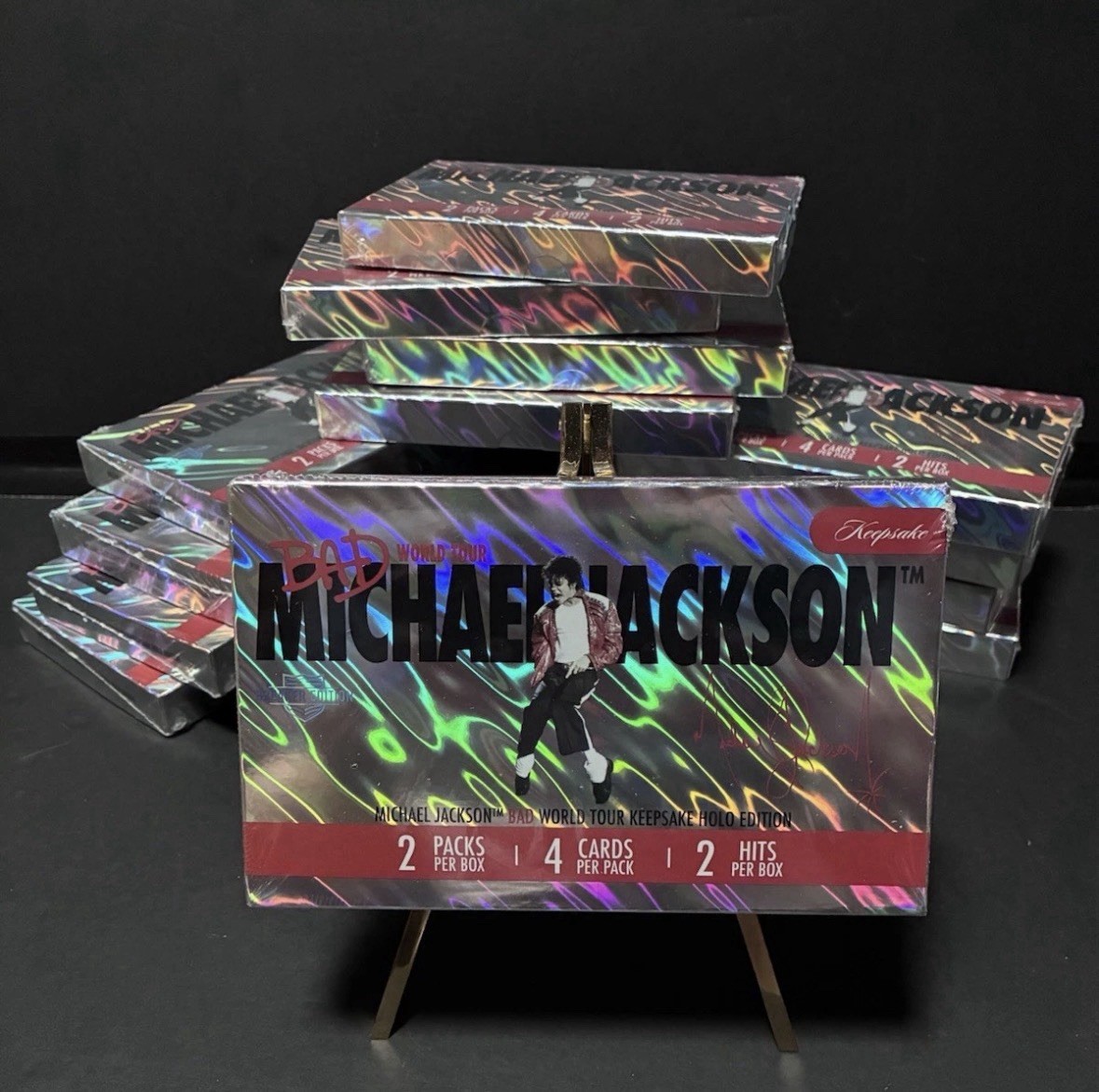 Keepsake Michael Jackson Bad World Tour Holo Breaker 10-Box Boxes Lot